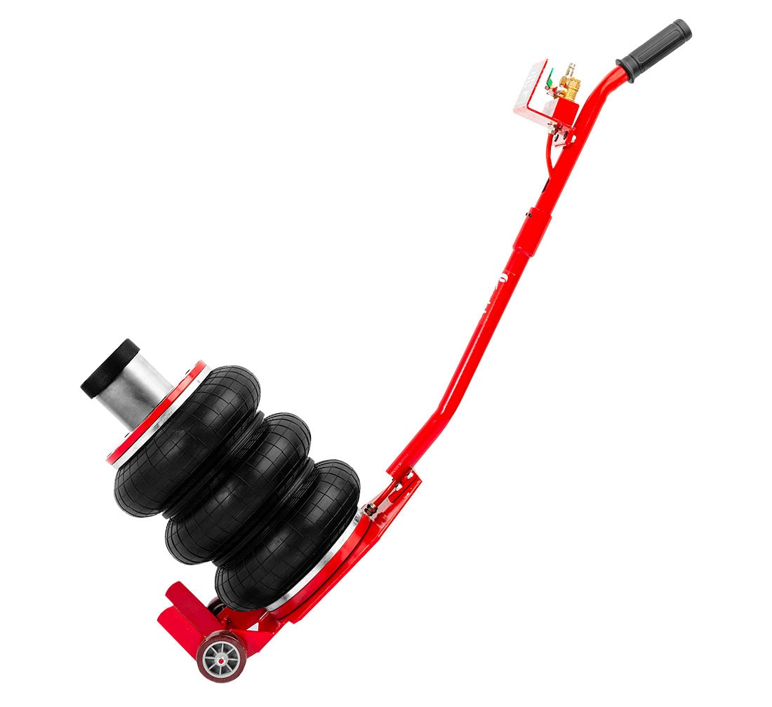 Cric ad aria compressa, 3,5 tonnellate/3500 kg, cric airbag, cric pneumatico da sollevamento pneumatico con maniglia per auto, garage, sollevamento 14–48 cm Redats Polonia