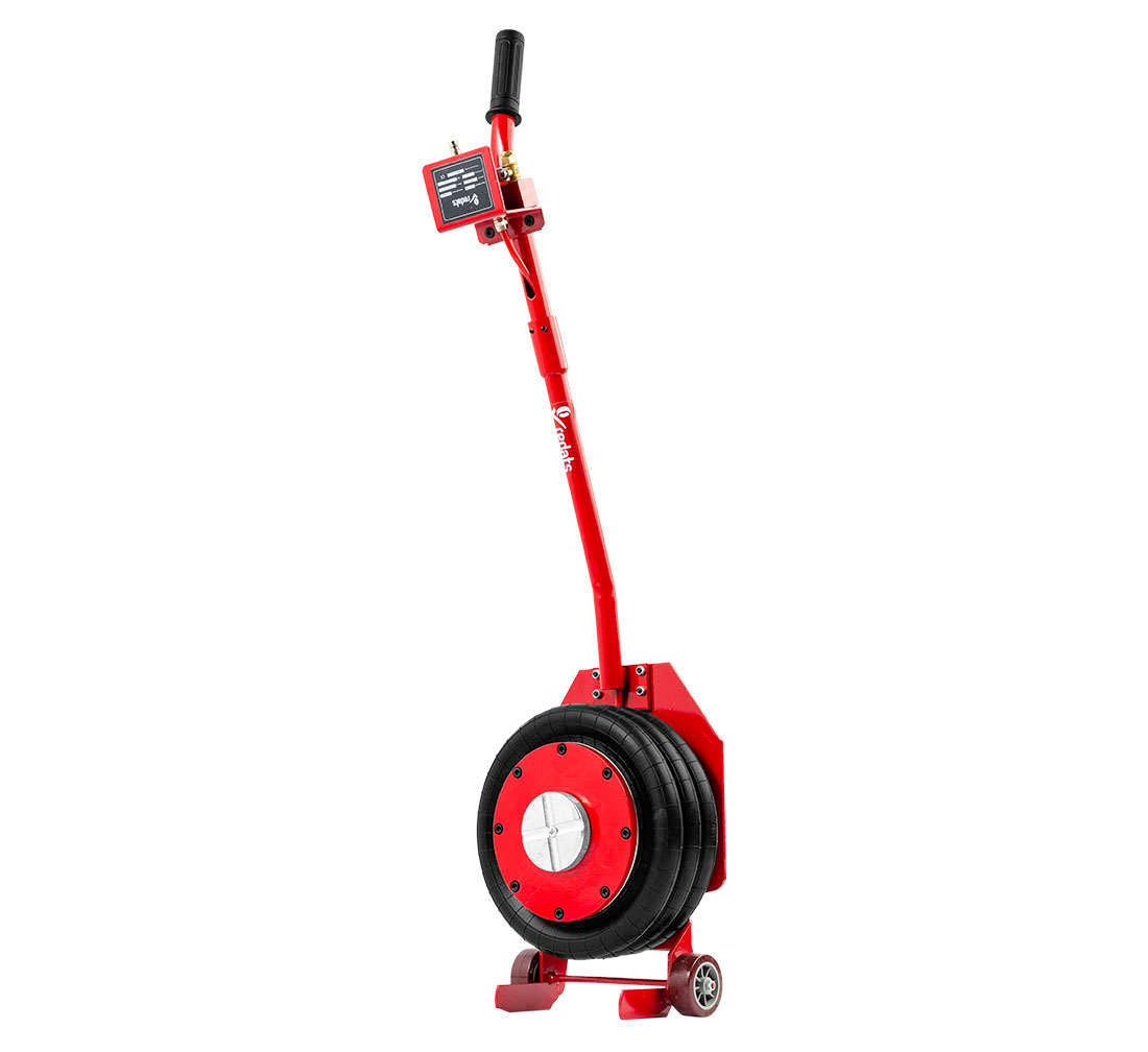 Cric ad aria compressa, 3,5 tonnellate/3500 kg, cric airbag, cric pneumatico da sollevamento pneumatico con maniglia per auto, garage, sollevamento 14–48 cm Redats Polonia