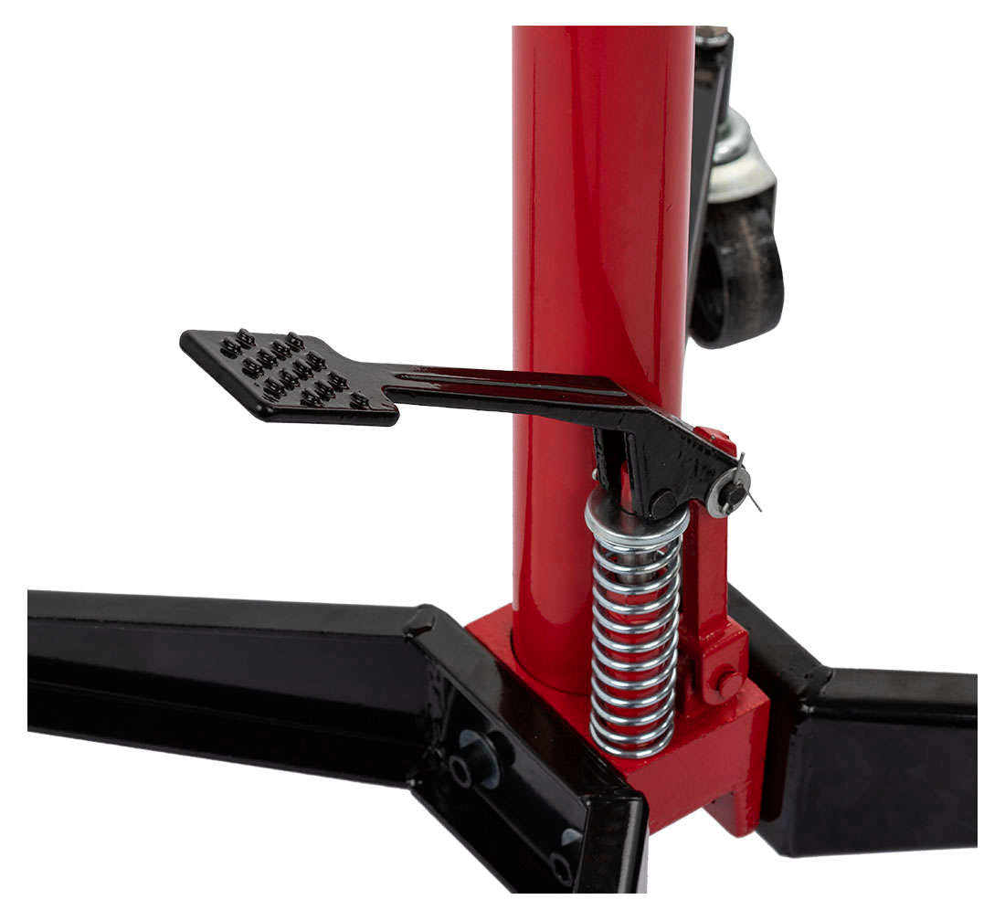 Sollevatore idraulico da fossa, idraulico, portata 500 kg 0,5 t, per sottoponte cambio motore, sollevamento 110-187 cm