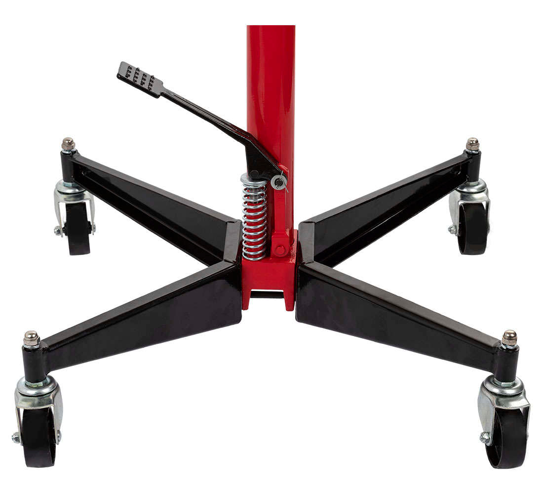 Sollevatore idraulico da fossa, idraulico, portata 500 kg 0,5 t, per sottoponte cambio motore, sollevamento 110-187 cm
