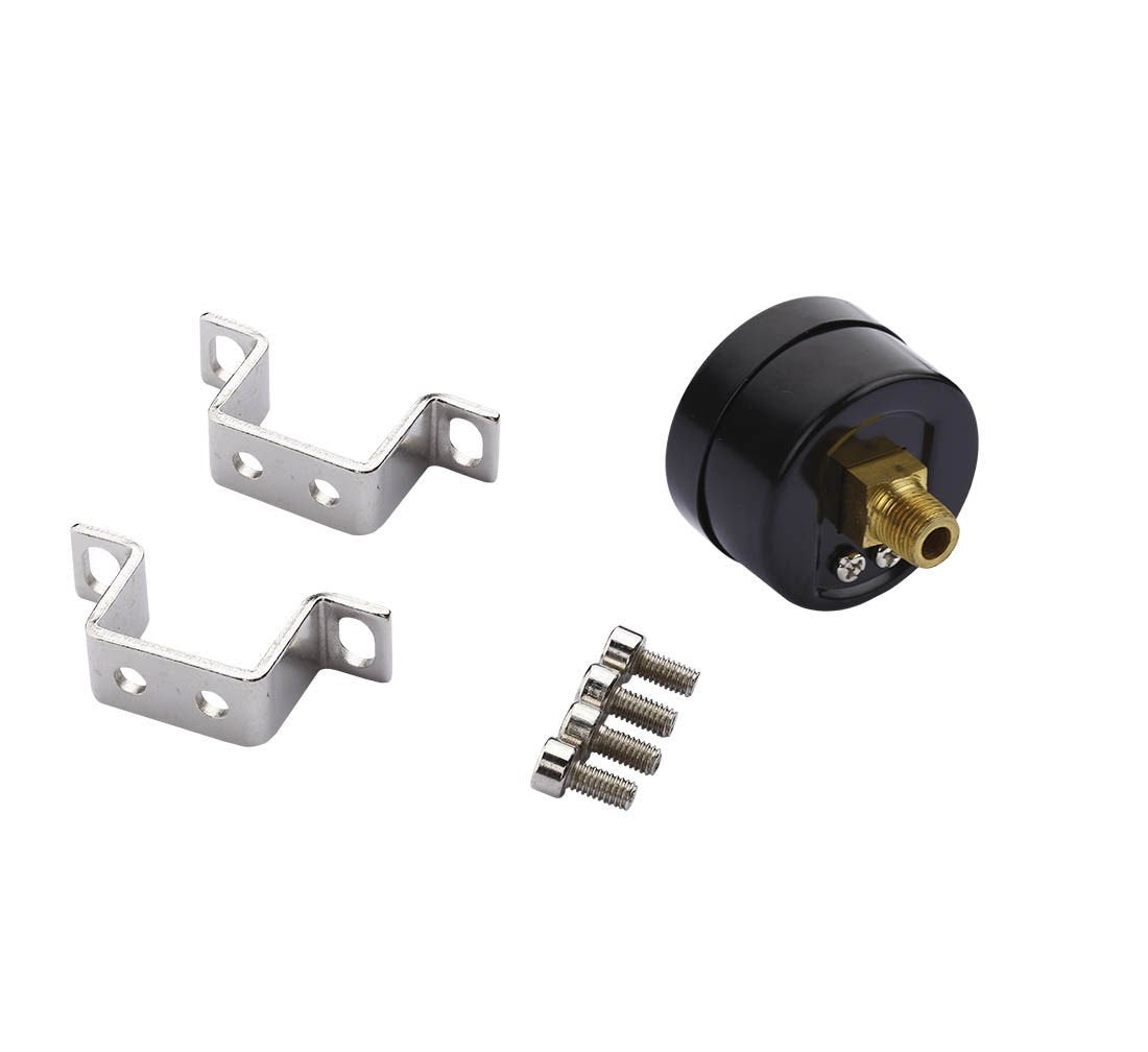 Filtro aria con regolatore di pressione del separatore d'acqua, regolatore del compressore d'aria con valvola di riduzione della pressione e manometro, accessorio per utensili pneumatici, 1/4 P-750 Pro