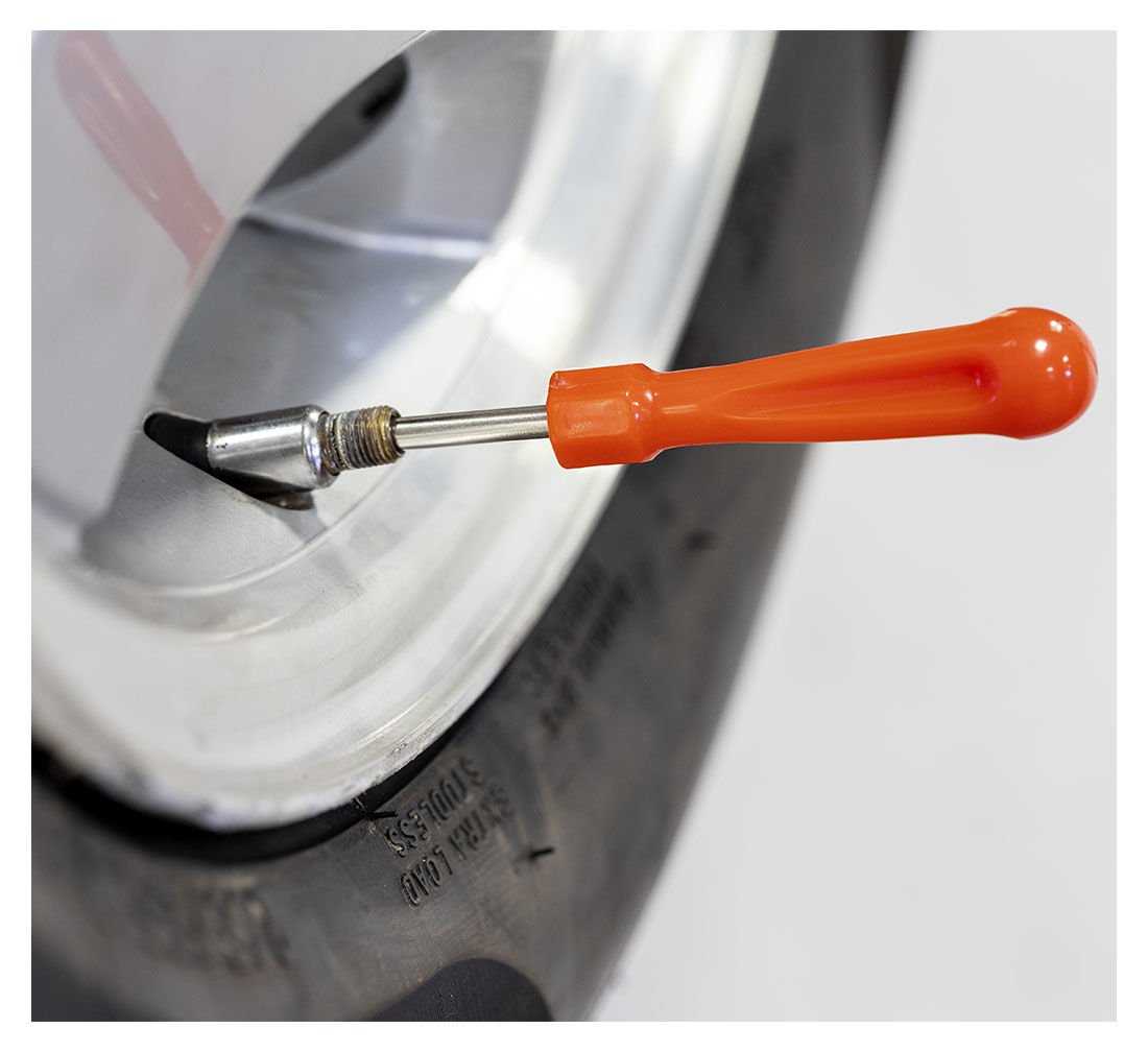 Cacciavite per rimozione estrazione nucleo valvole pneumatici e AC per auto camion moto