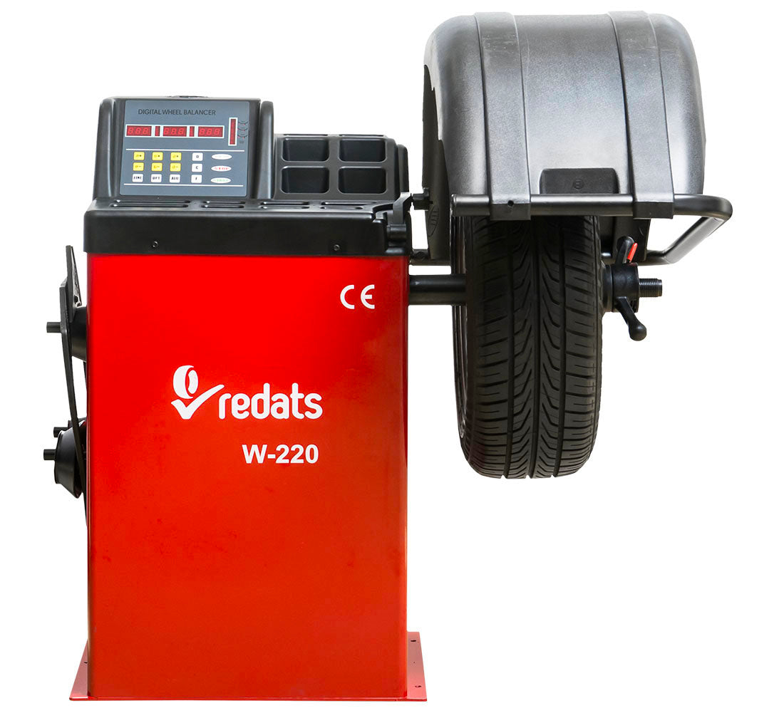 Equilibratrice automatica con display digitale, con acquisizione automatica del programma di equilibratura, diametro cerchio 10"-24", professionale, Redats Polonia