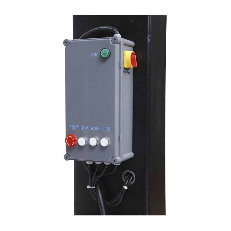 Ponte sollevatore auto a 2 colonne, portata 4000 kg, ponte sollevatore idraulico + olio gratis incluso, sblocco automatico elettroidraulico
