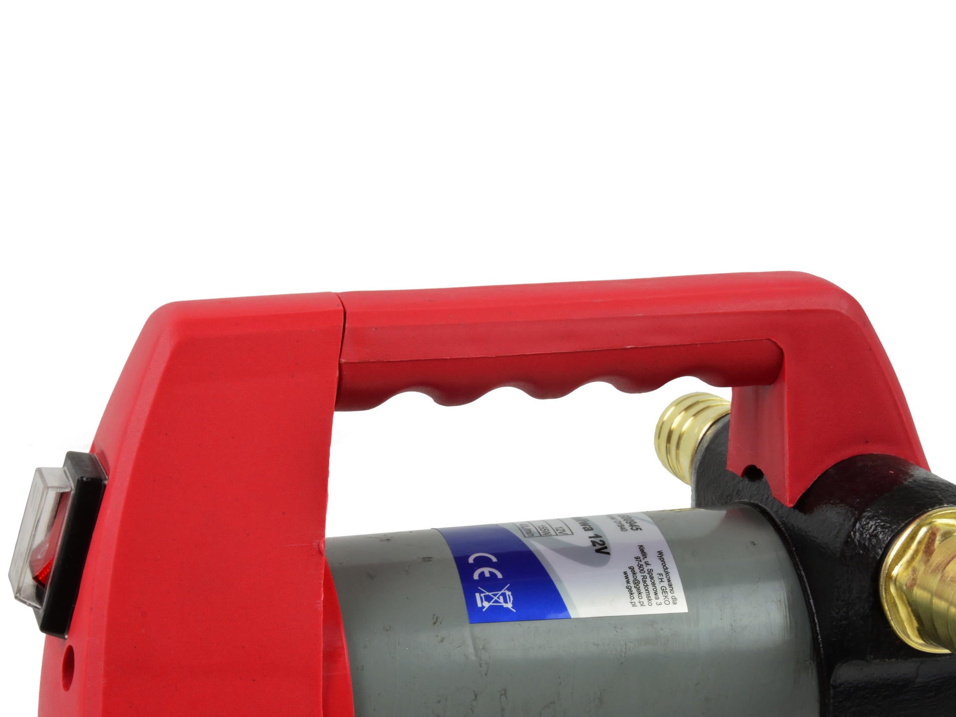 Pompa autoadescante per trasferimento diesel gasolio 12 v 155w 40 l/min, pompa di travaso Geko