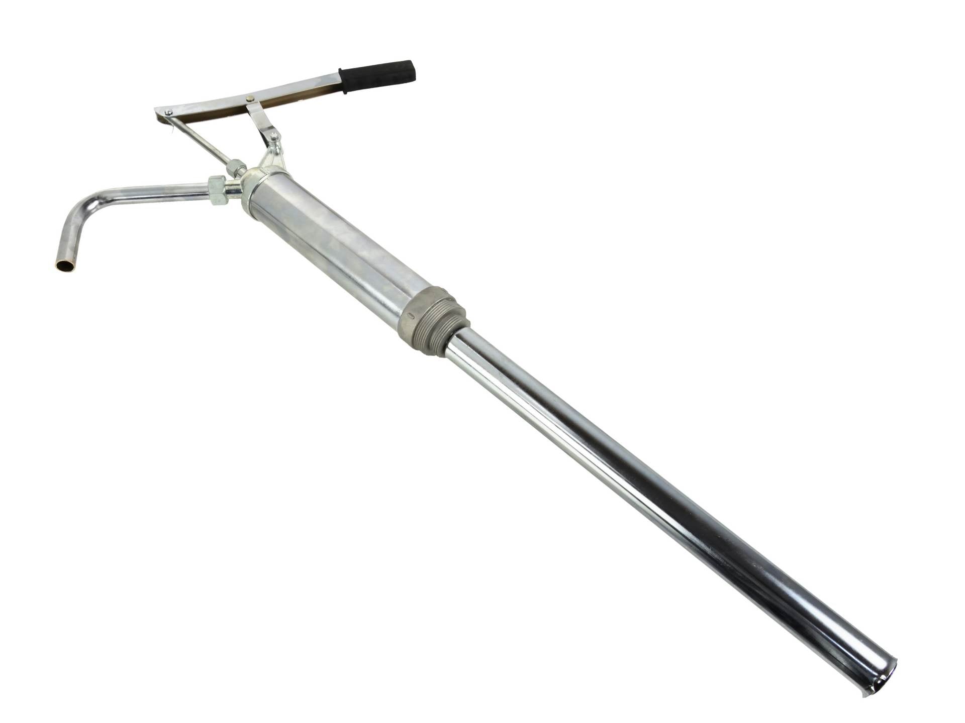 Pompa manuale per olio fusti da 60-220l pompa a mano con leva e tubo retrattile
