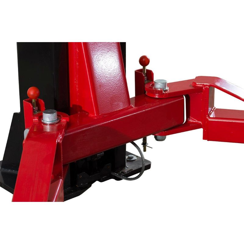 Ponte sollevatore auto a 2 colonne, portata 4000 kg, idraulico,con traversa superiore, sblocco manuale ,olio gratis incluso