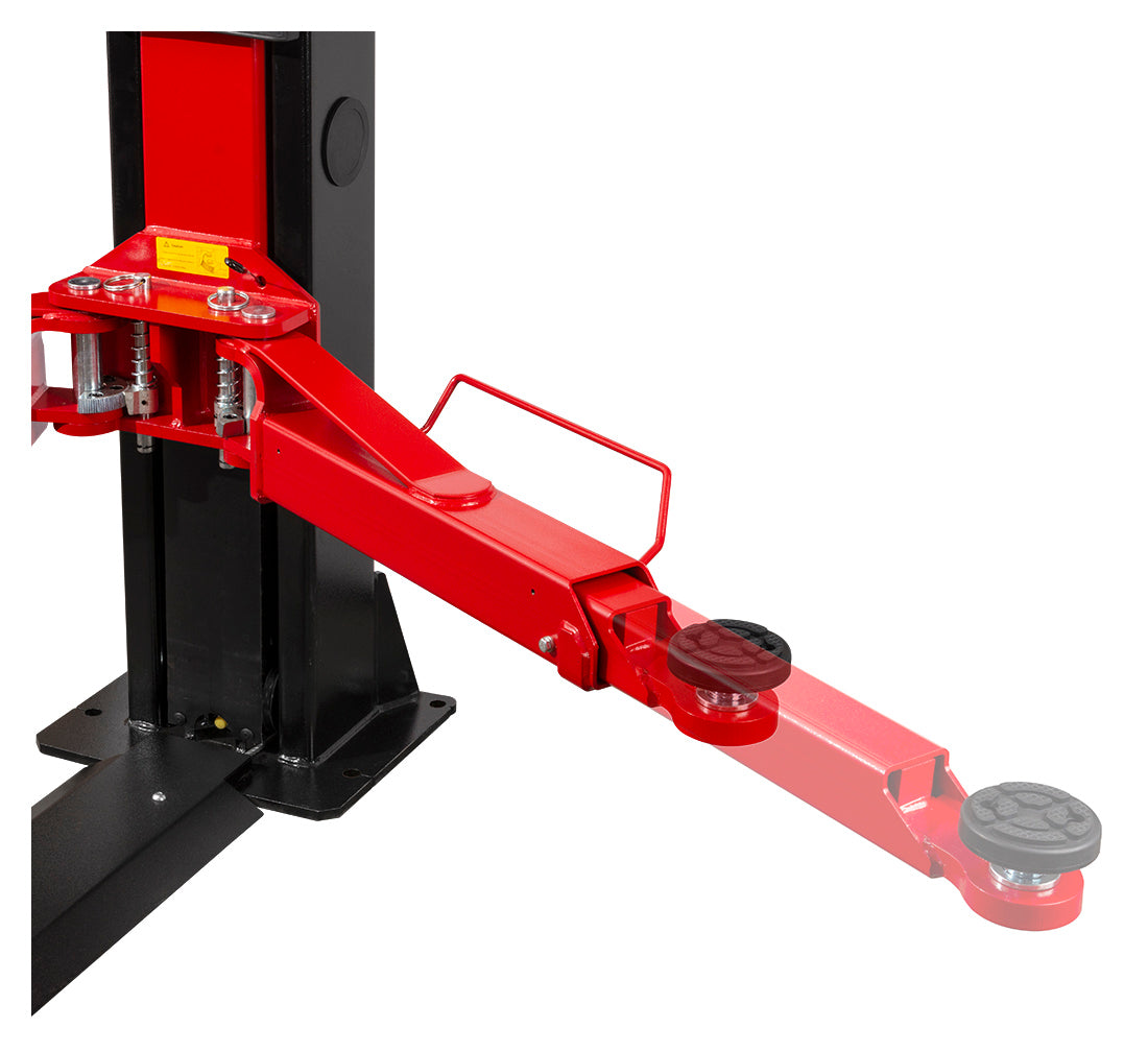 Ponte sollevatore auto a 2 colonne, portata 4200 kg, 380v, idraulico, sblocco manuale elettroidraulico, Redats