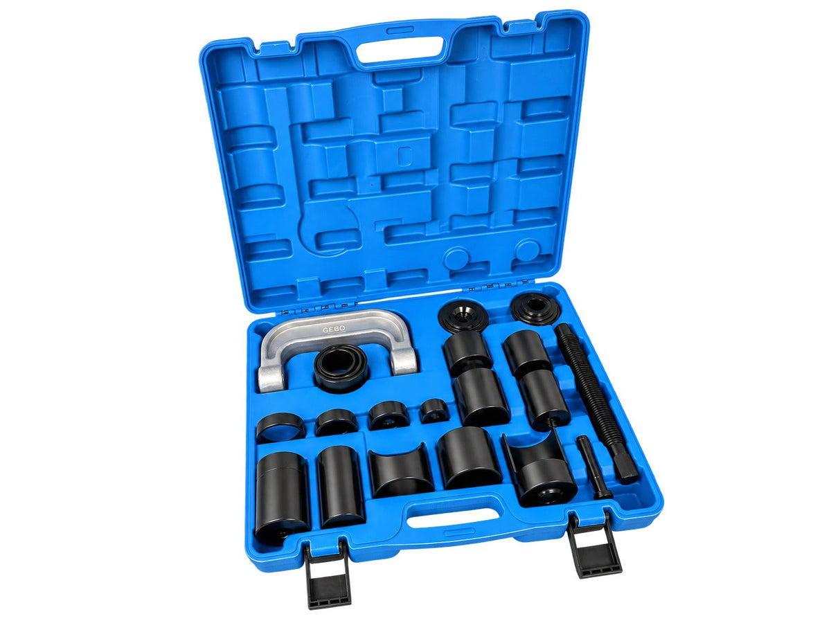 Kit estrattore di snodi e testine sterzo,21 pezzi Gebo Tools
