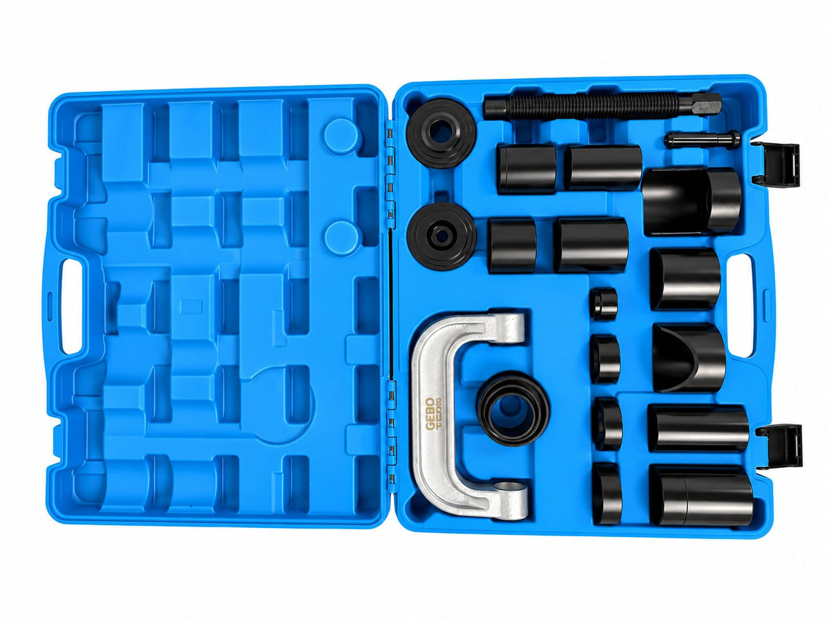Kit estrattore di snodi e testine sterzo,21 pezzi Gebo Tools