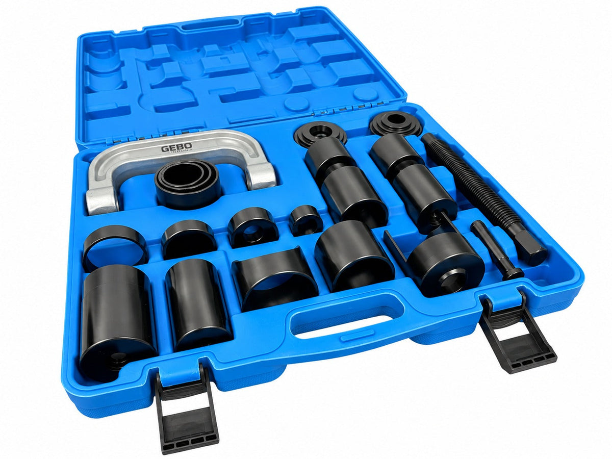 Kit estrattore di snodi e testine sterzo,21 pezzi Gebo Tools