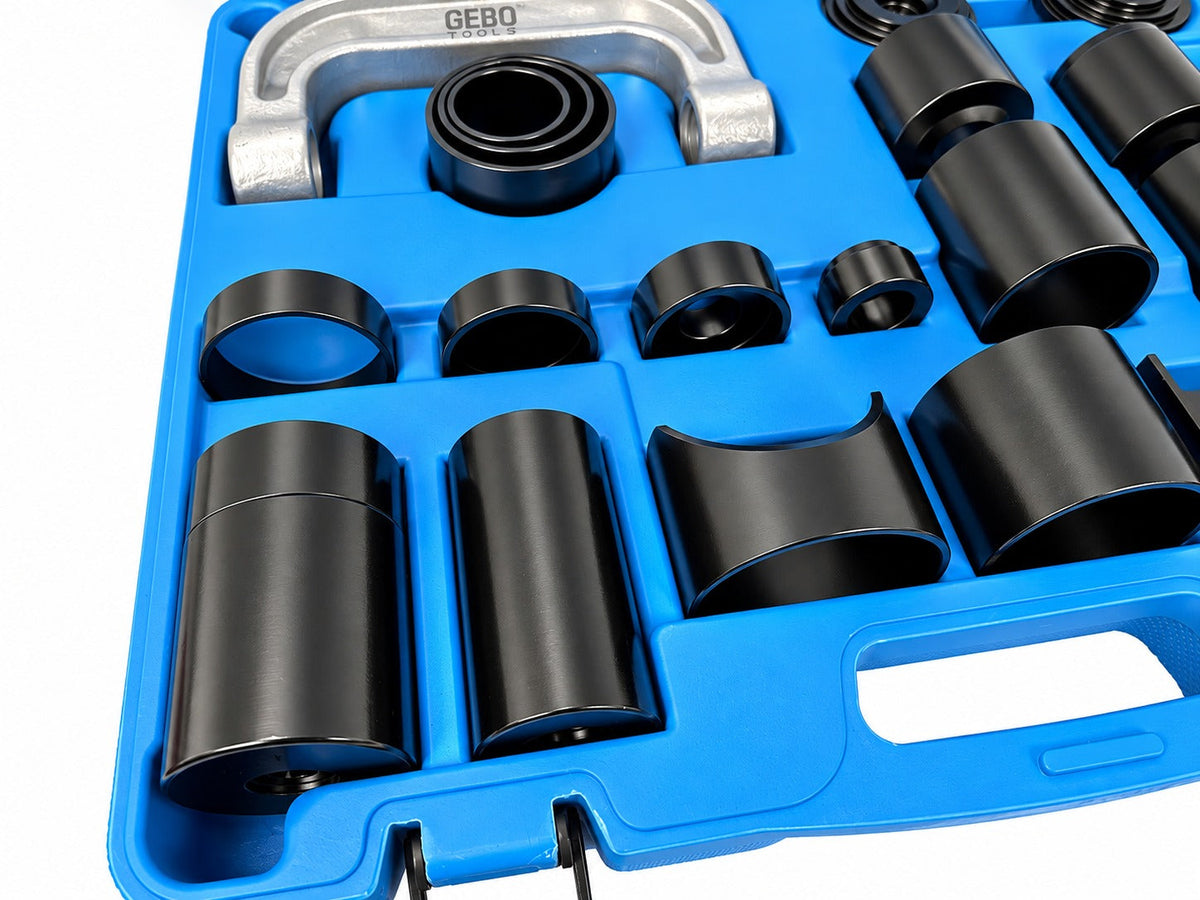 Kit estrattore di snodi e testine sterzo,21 pezzi Gebo Tools