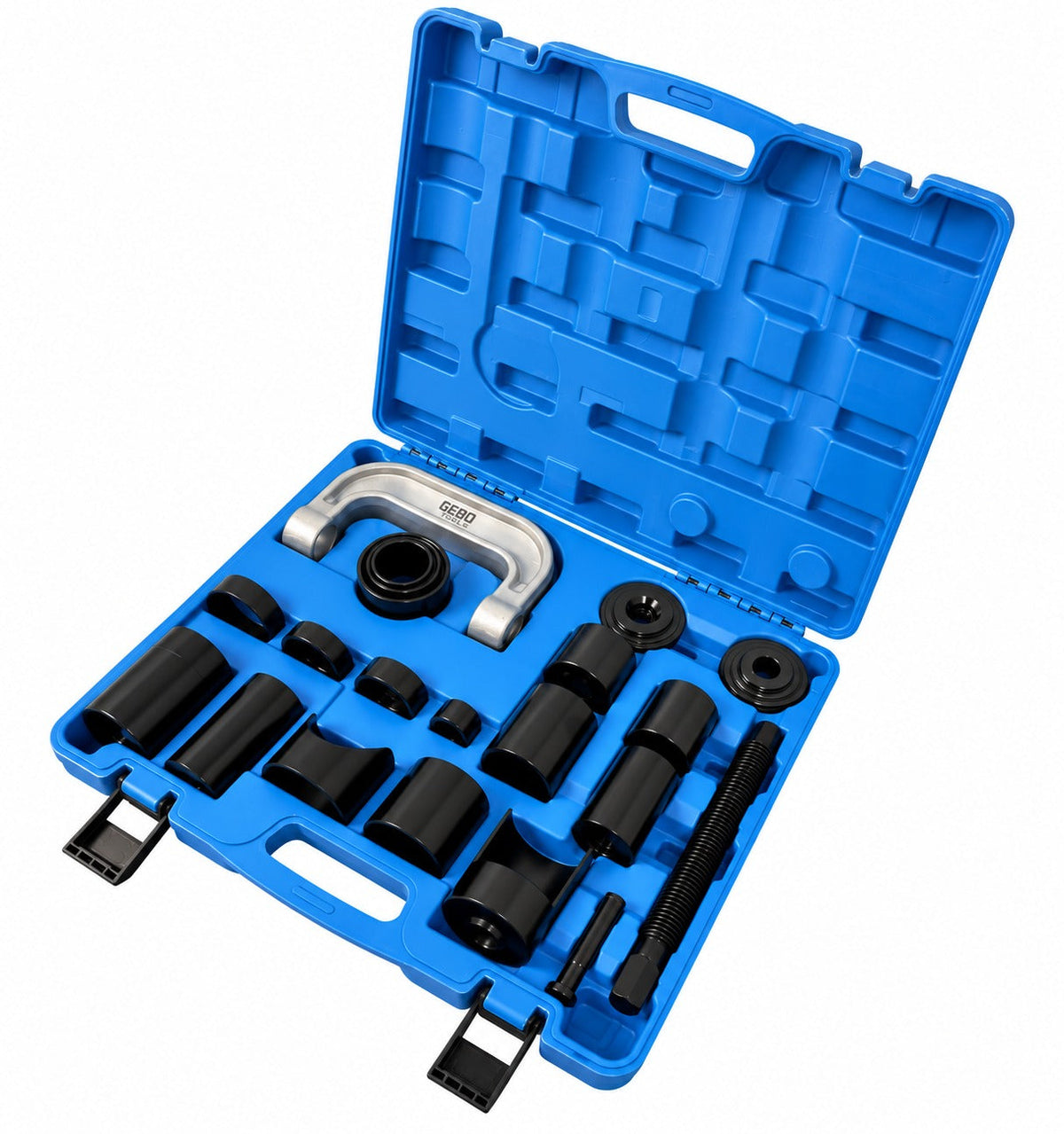 Kit estrattore di snodi e testine sterzo,21 pezzi Gebo Tools