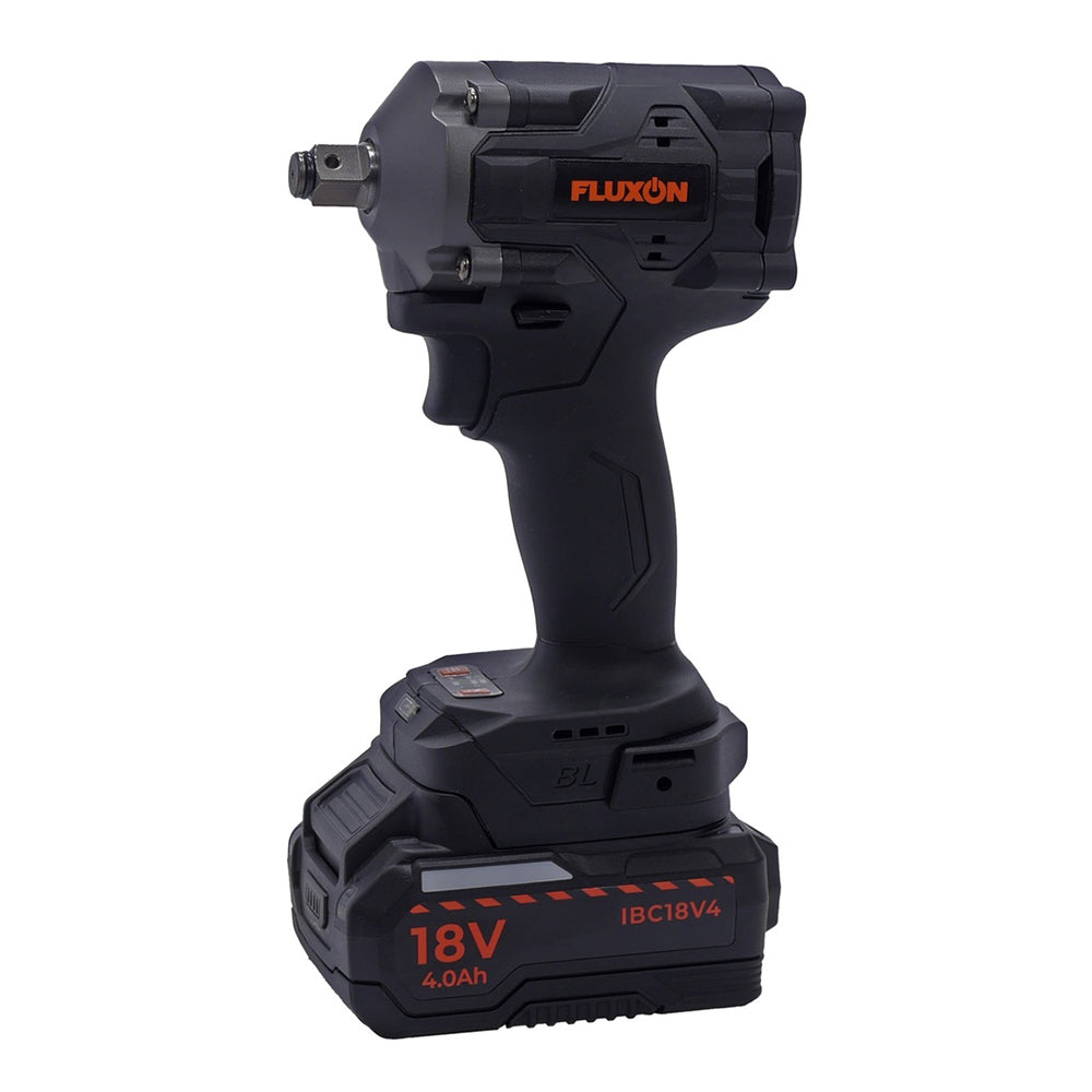 Avvitatore a impulsi 1/2 pollici 600 Nm brushless con batteria agli ioni di litio Li-Ion 18 V 4,0 Ah presa a urti
