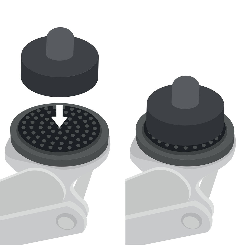 Set di tampone in gomma per cric compatibili con Tesla, tampone sollevamento, accessori per veicoli Tesla