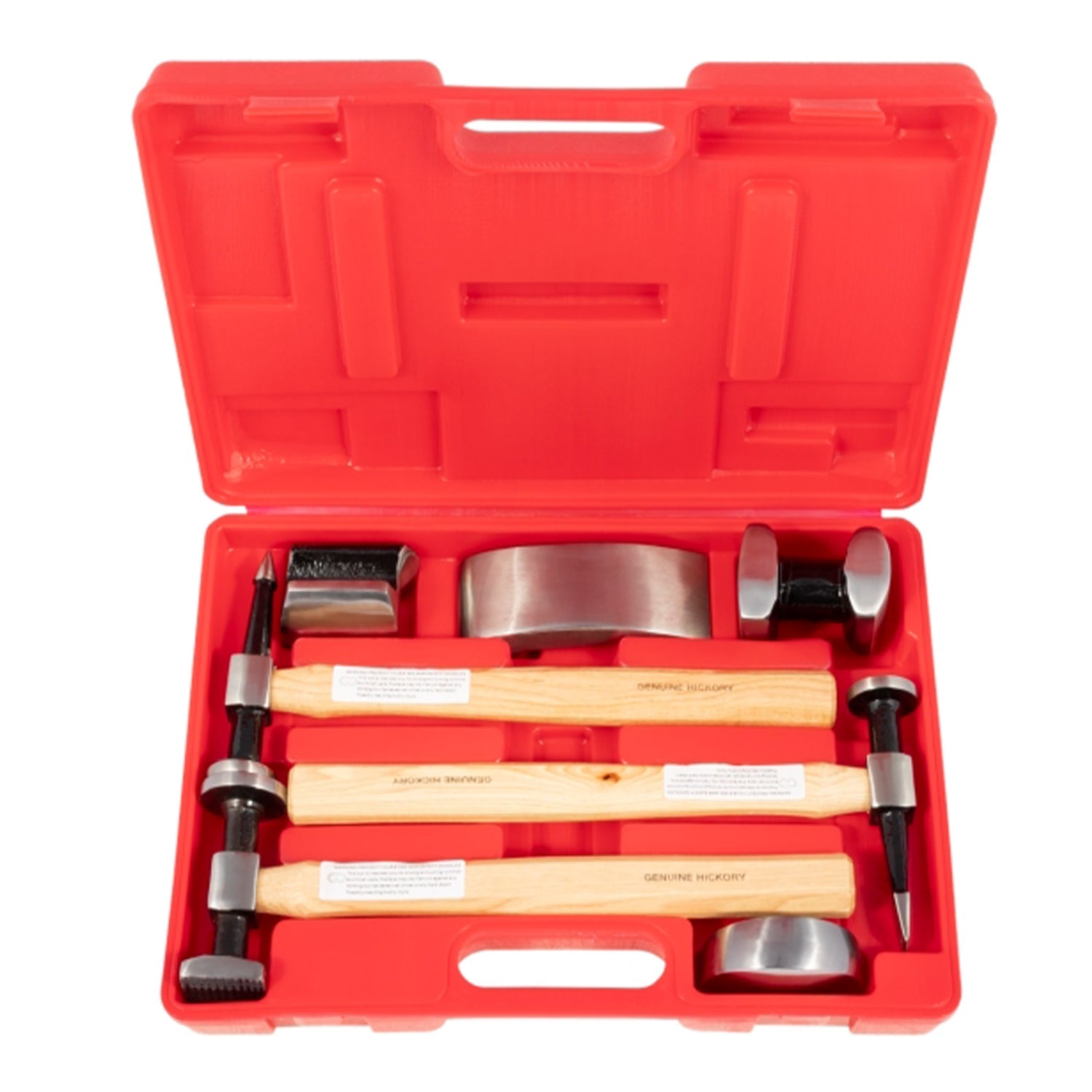 7 Pezzi kit attrezzi da officina riparazione carrozzeria auto, professionale kit di martelli e tassi per carrozziere