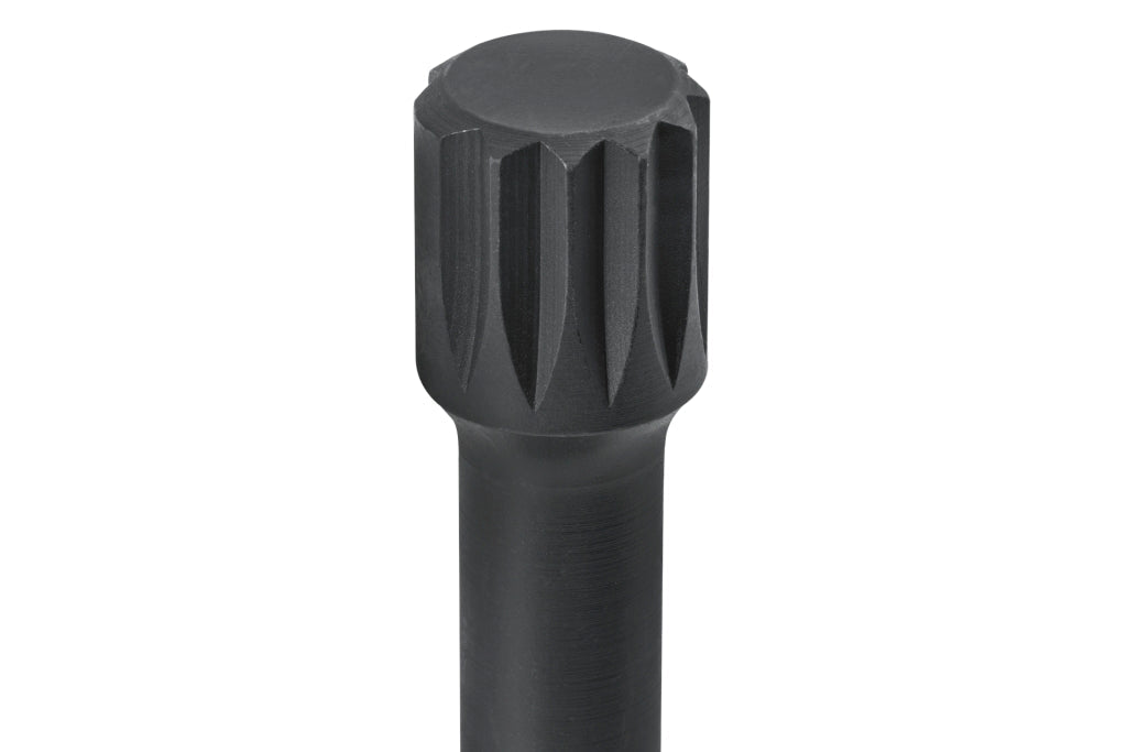 Set di 2 chiavi a bussola per punte a percussione da 1/2", M12, Cr-Mo, con inserti per bussole a impatto Spline, per cuscinetti ruota VAG, Quatros