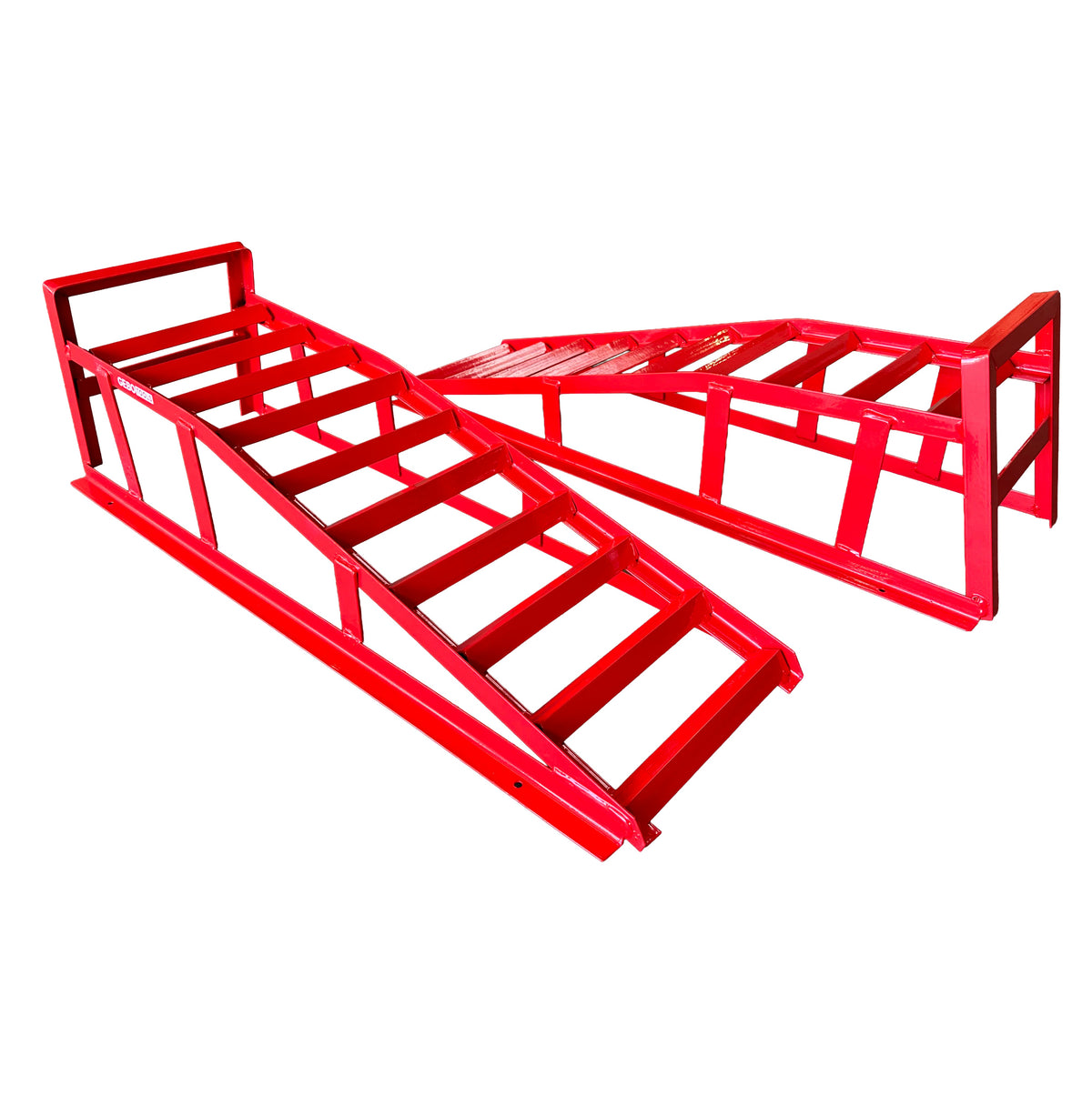 Set-kit rampa di accesso jack di sollevamento, carrabile, sollevatore per auto,cunei carrabili per veicoli fino a 1 t 2000 kg, Gebo Tools