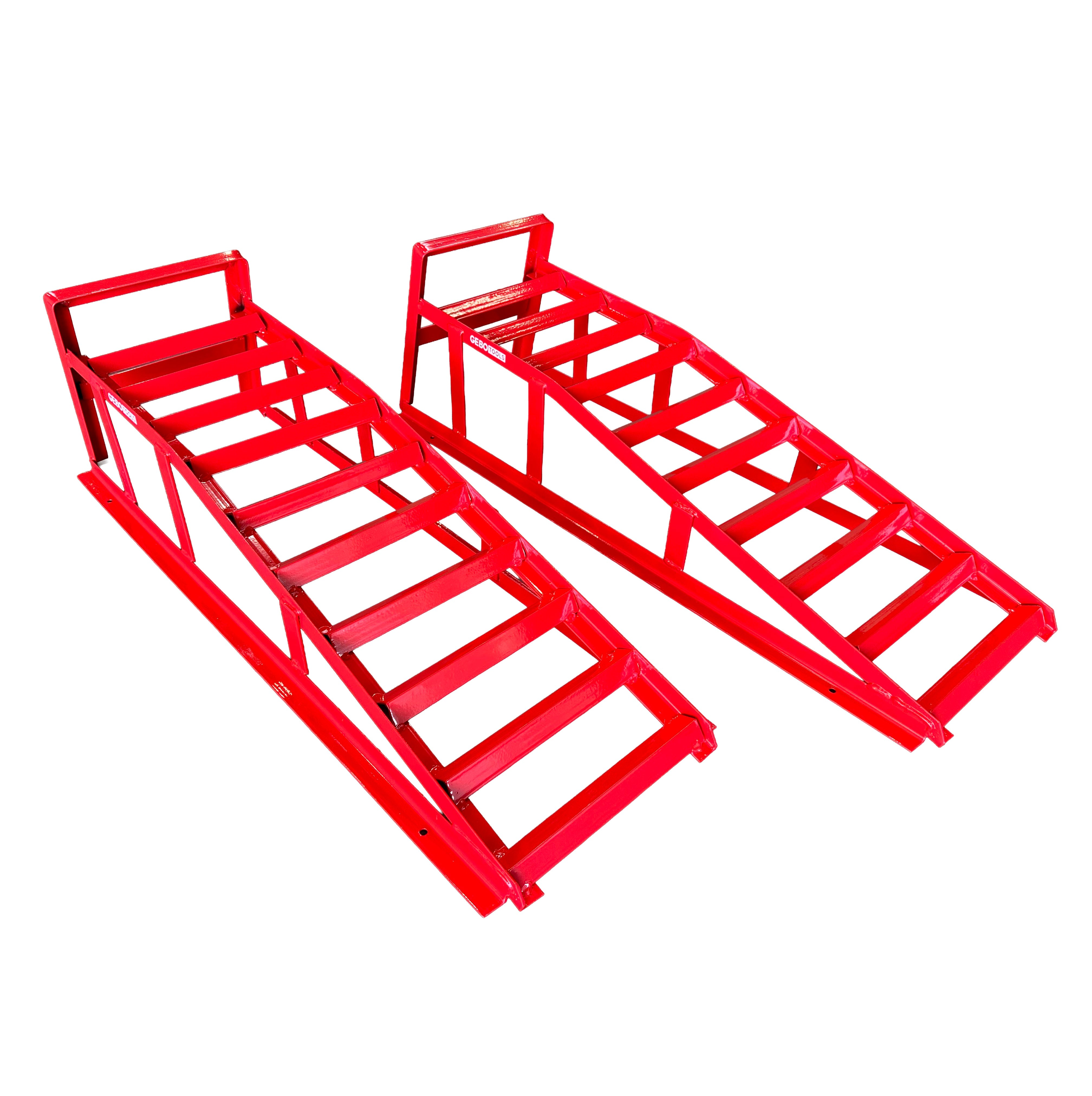Set-kit rampa di accesso jack di sollevamento, carrabile, sollevatore per auto,cunei carrabili per veicoli fino a 1 t 2000 kg, Gebo Tools