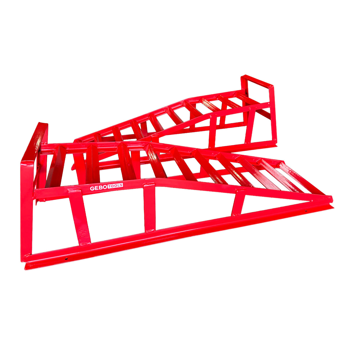 Set-kit rampa di accesso jack di sollevamento, carrabile, sollevatore per auto,cunei carrabili per veicoli fino a 1 t 2000 kg, Gebo Tools