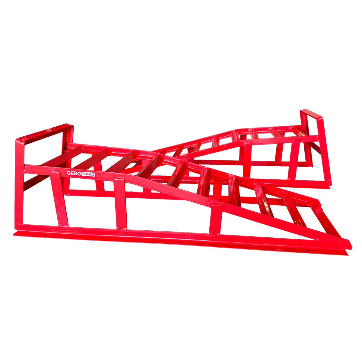 Set-kit rampa di accesso jack di sollevamento, carrabile, sollevatore per auto,cunei carrabili per veicoli fino a 1 t 2000 kg, Gebo Tools