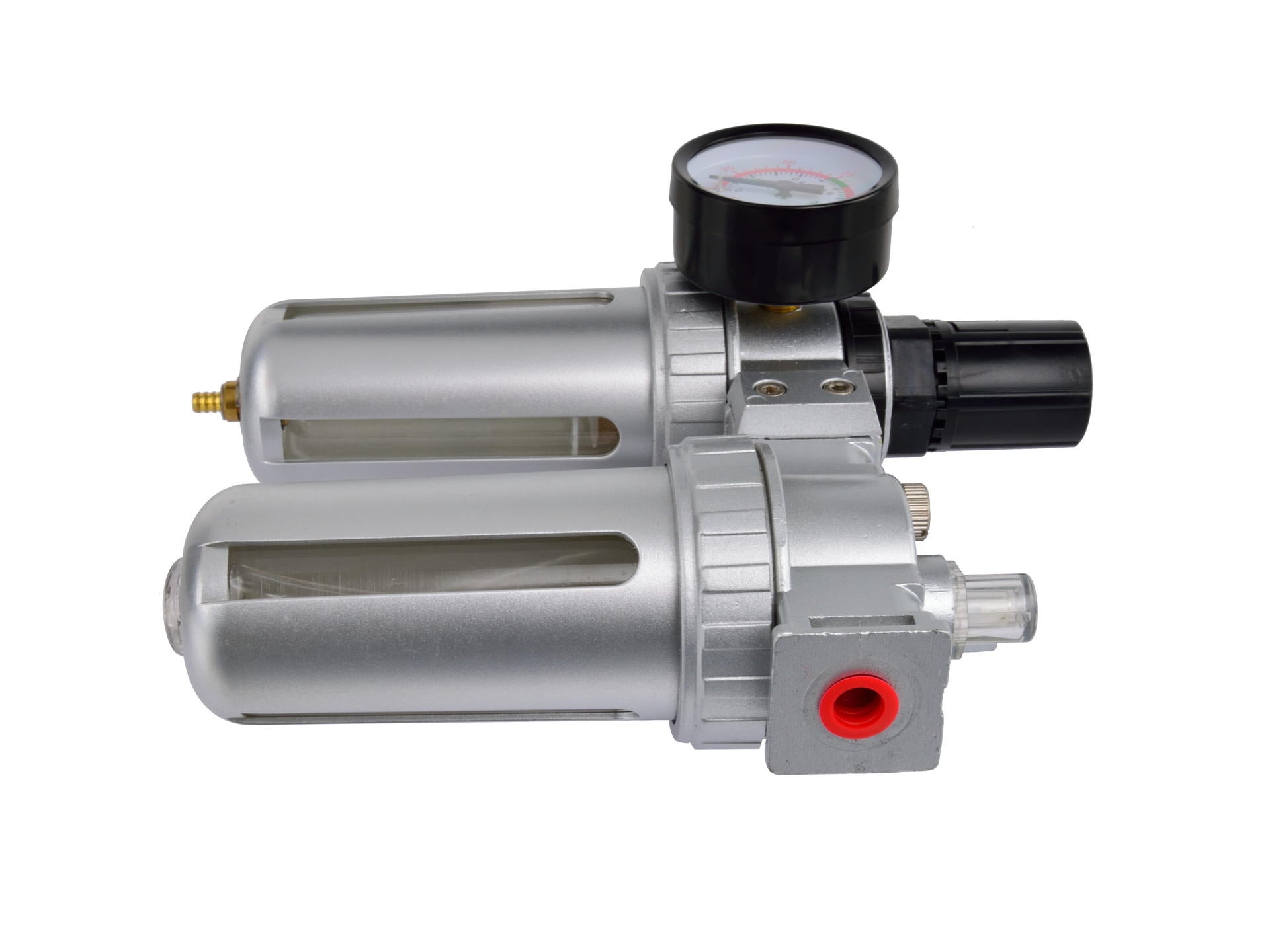 Separatore d'acqua e olio ad aria compressa, riduttore di pressione per compressore, filtro regolatore aria 1/4 " modello 1