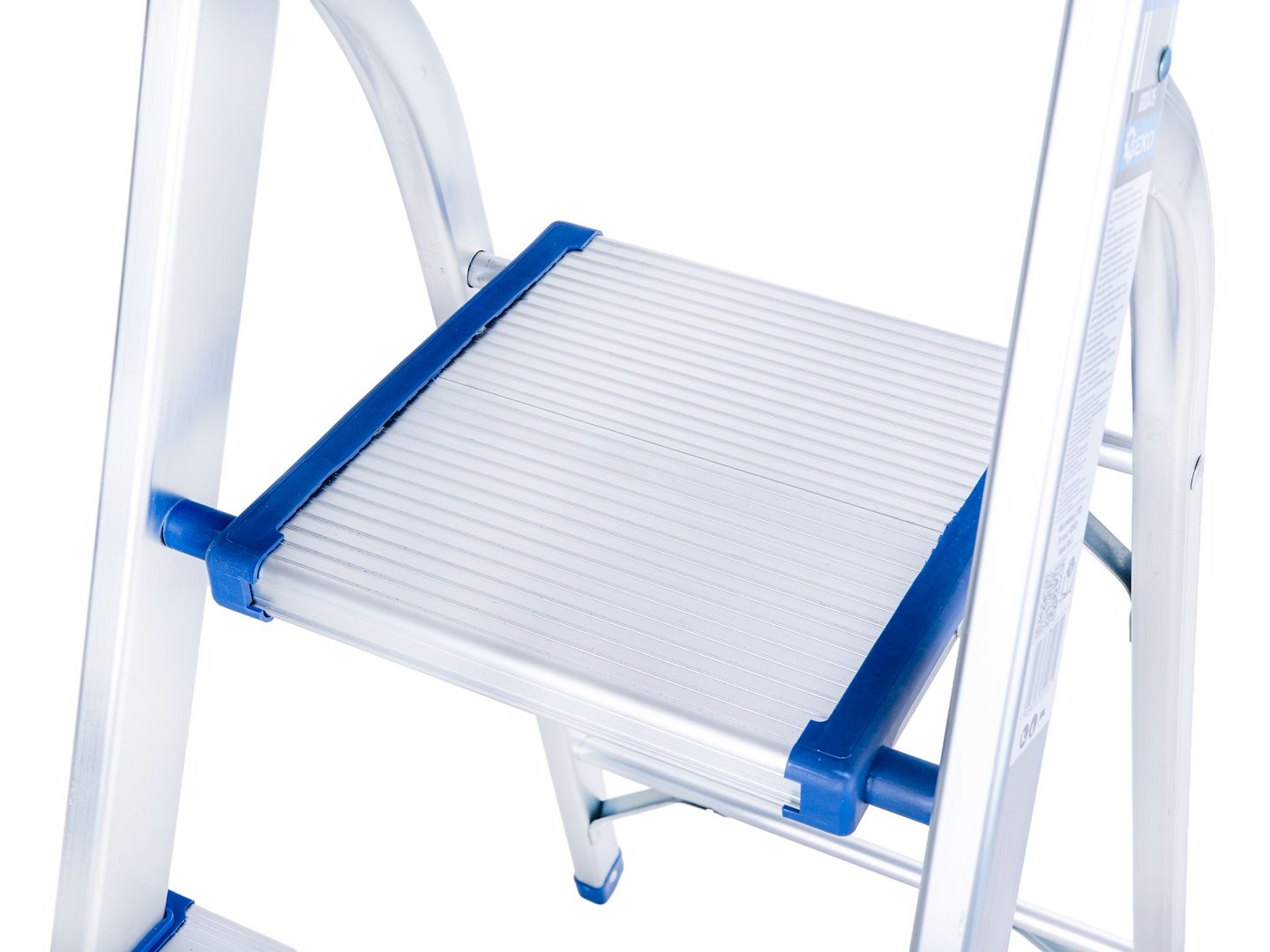 Scala pieghevole in alluminio 5 gradini, portata max 150 kg Geko