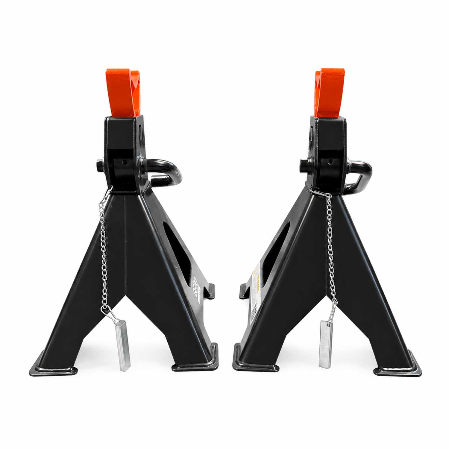Set-kit cavalletti di supporto con portata di 3 tonnellate, incluso perno di bloccaggio, regolabili in altezza,288 mm-425 mm Gebo Tools