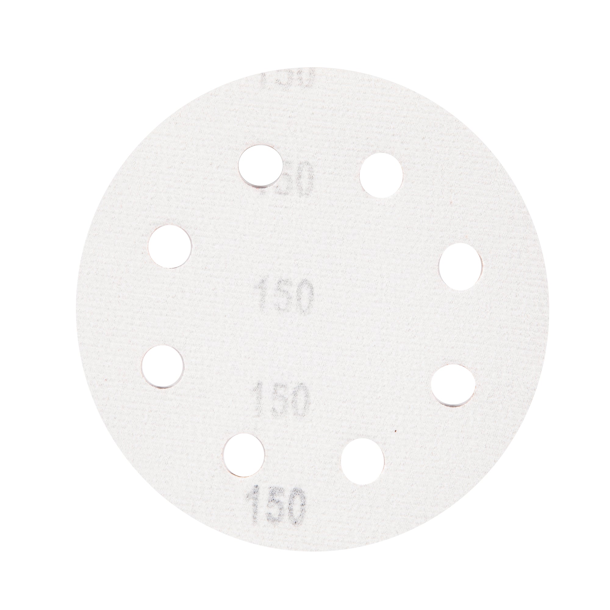 Set-kit dischi abrasivi professionali,8 fori, ø 180 mm, grana P150, per levigatrici, fogli, carta abrasiva, tamponi, 10 pezzi