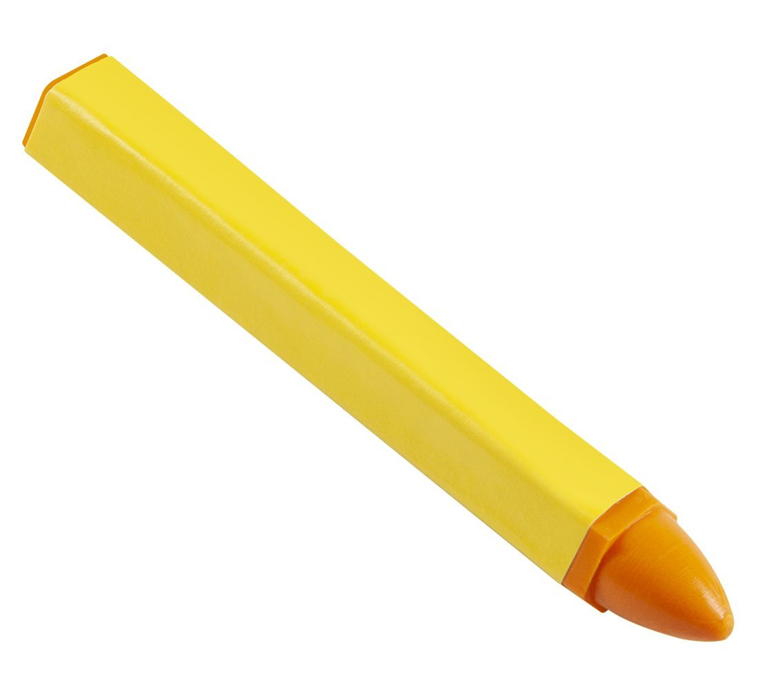 Set-kit gessi per pneumatici, giallo, marcatura, marcatore, gessetto, pennarello a gesso, 12 pezzi