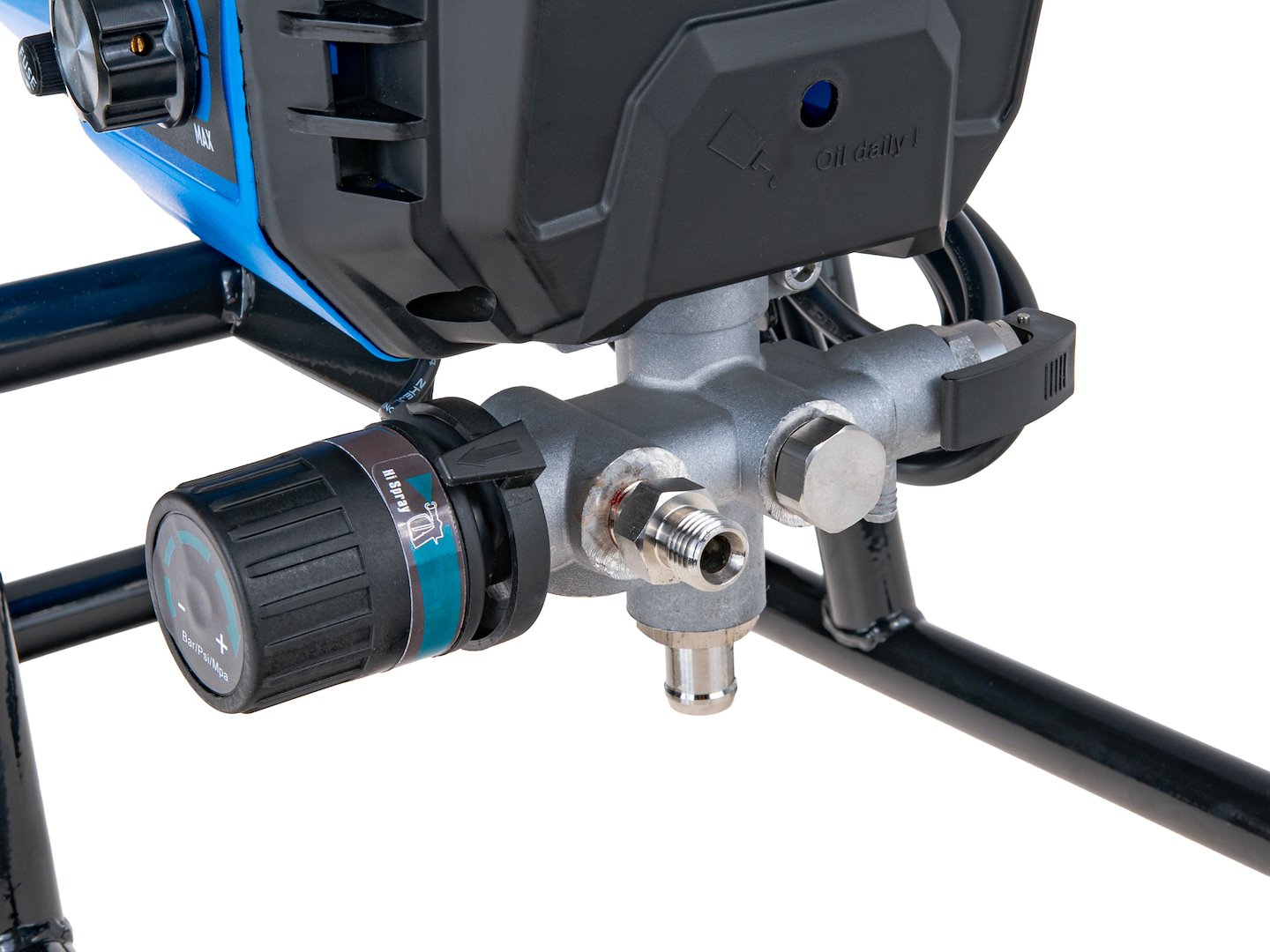 Set-kit pistola per pompa verniciatura idrodinamica X10 700 W 200 Bar 1 litro/min tubo 7,5 m, ugello 517 ,attrezzi spruzzo vernice ad alta pressione, uso commerciale per forniture di verniciatura per auto casa