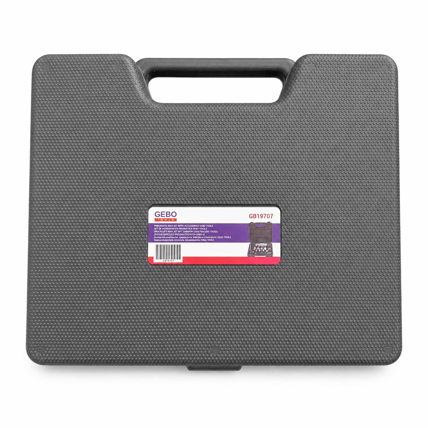 Set-kit smerigliatrice pneumatica dritta con accessori Gebo Tools