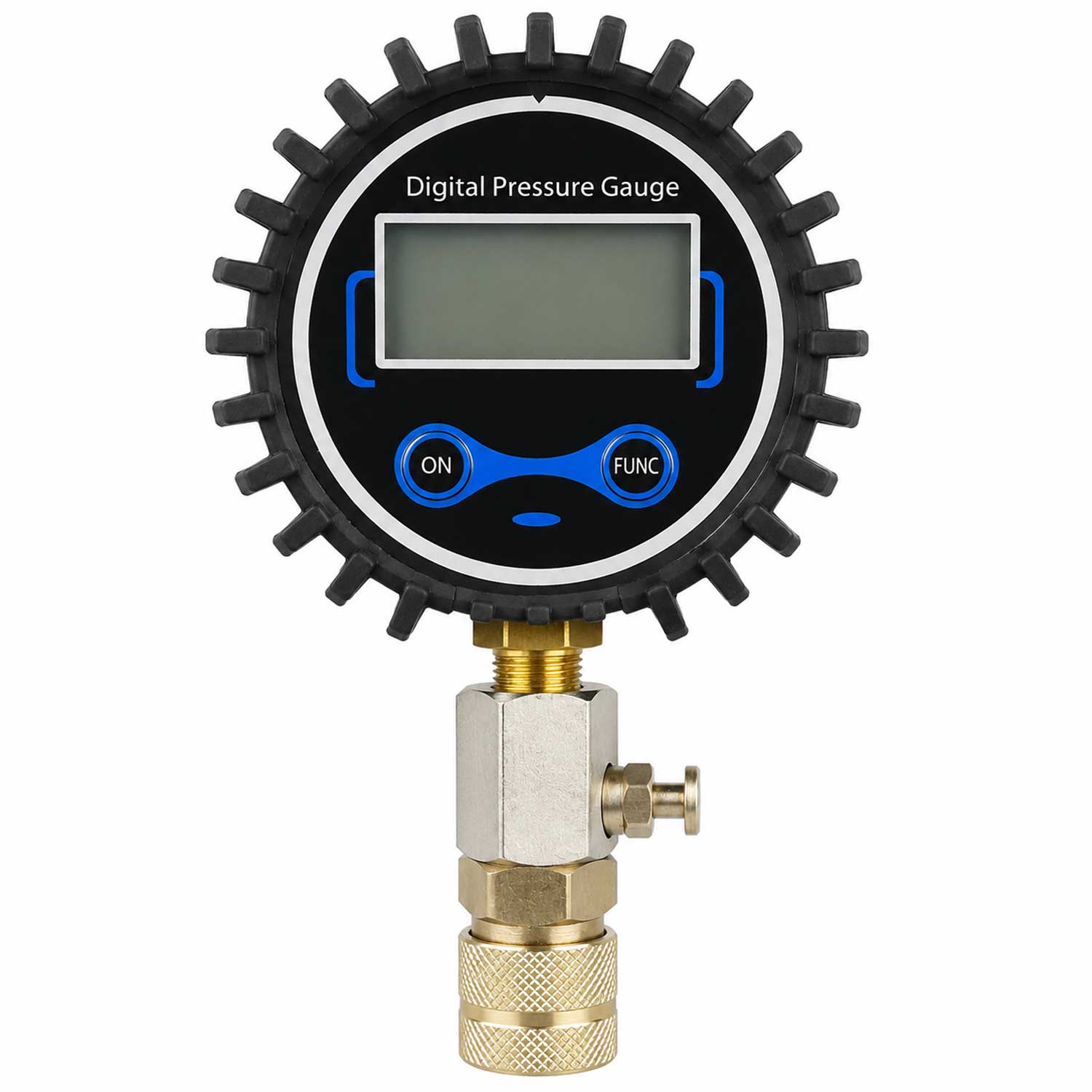 Set-kit tester compressione per motori a benzina e a gas, per auto e camion, con manometro digitale,8 pezzi Gebo Tools