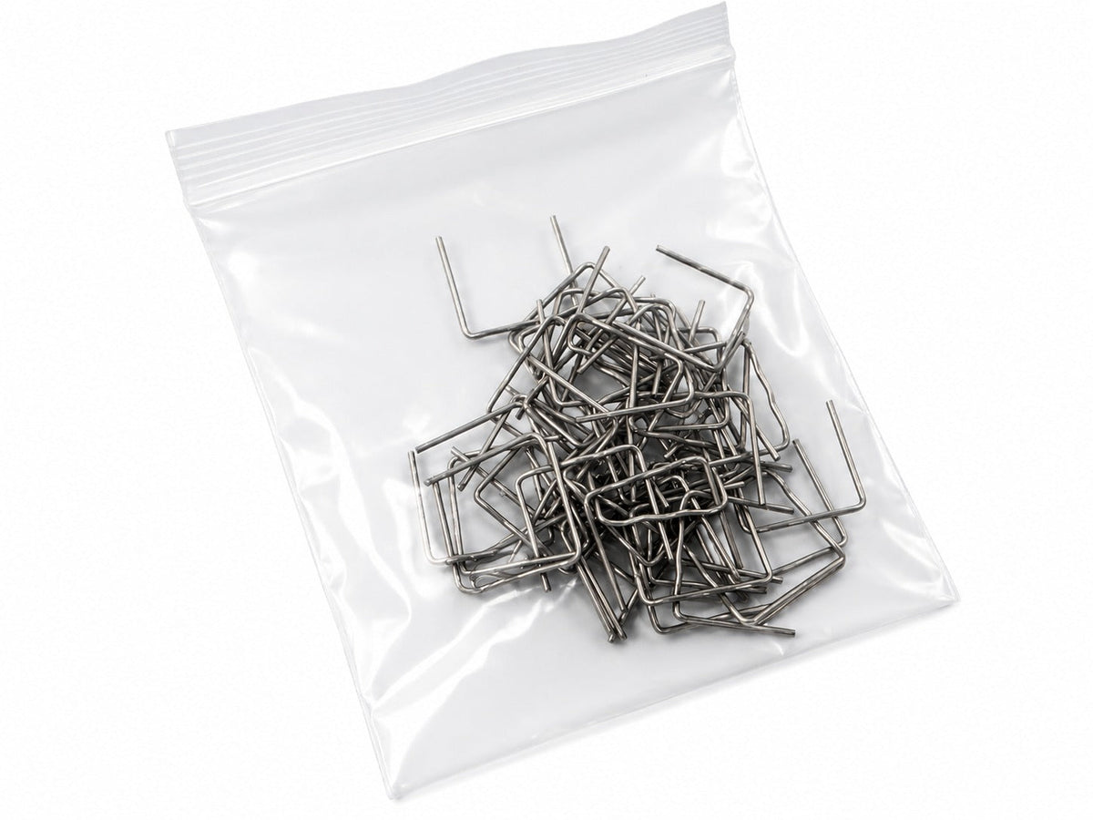 Set-kit 200 graffette caldo, saldatura plastica, auto paraurti riparazione, cucitrice, Gebo Tools
