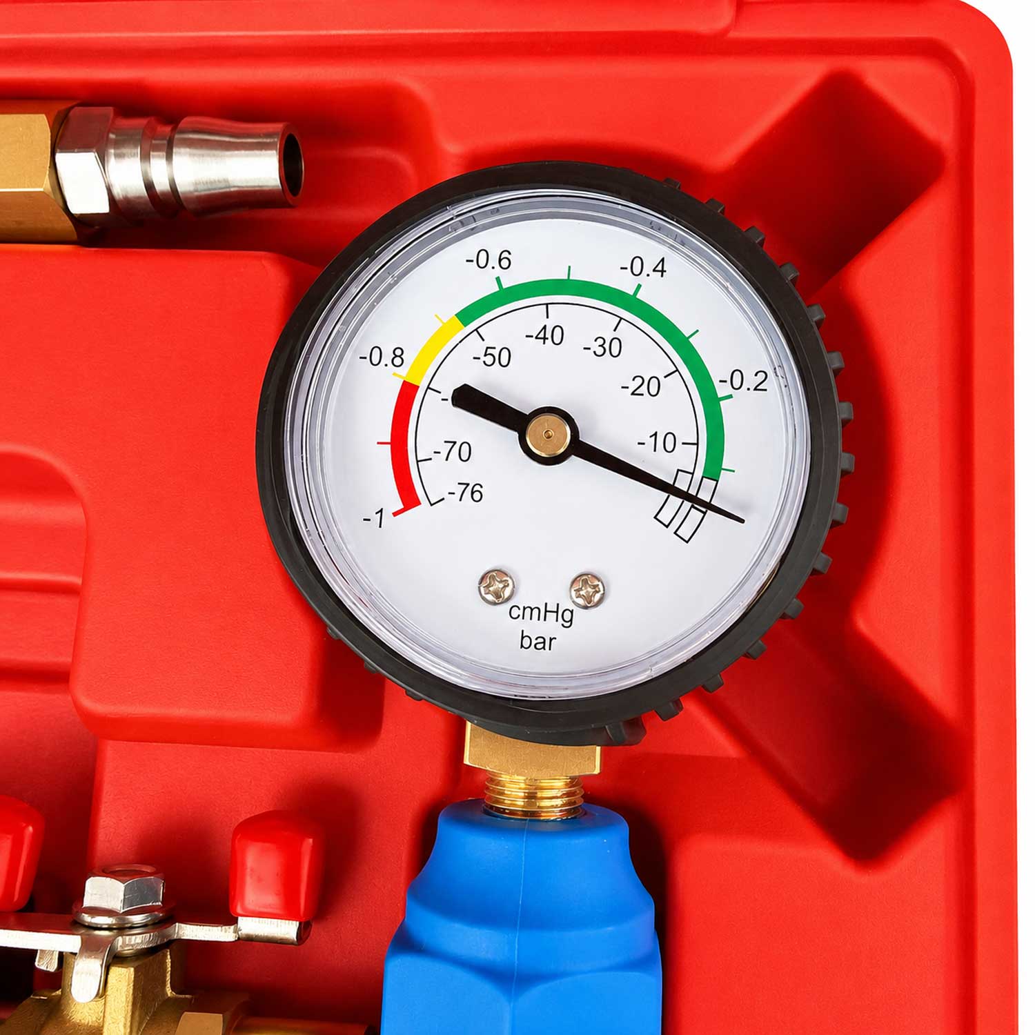 Set strumenti di riempimento e spurgo per impianto raffreddamento auto, kit utensili professionali per sistema di raffreddamento del radiatore, ricarica del liquido refrigerante Gebo Tools