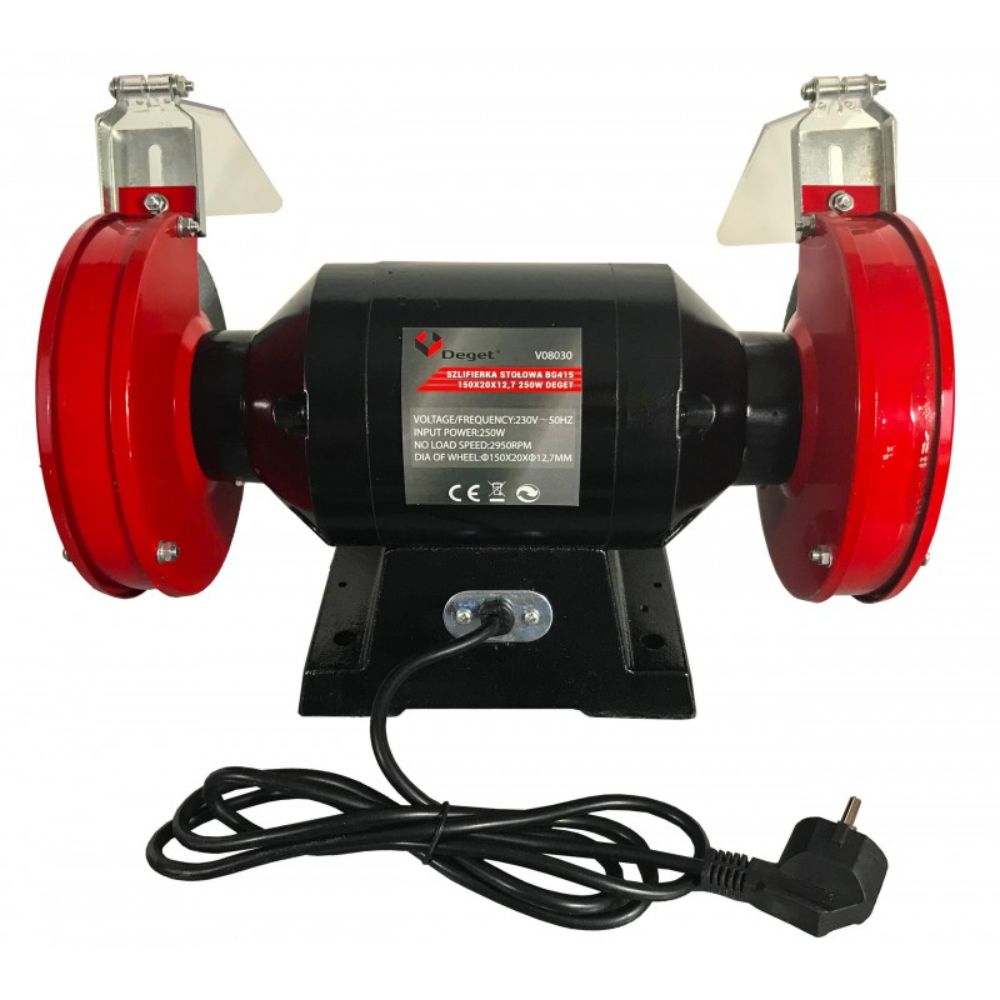 Smerigliatrice da banco doppia professionale 150 mm 250W 230V