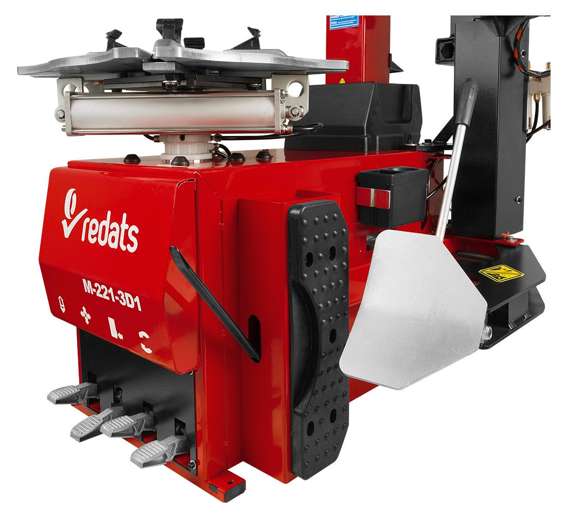 Smontagomme automatico, trifase 380V con braccio run flat 24", Redats