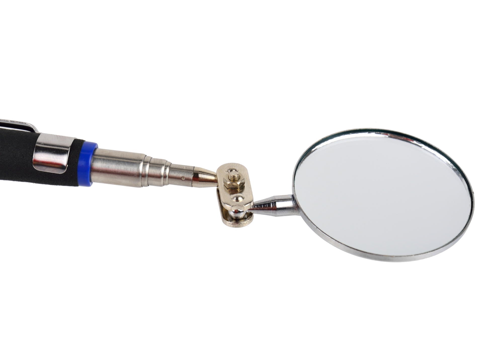 Specchietto telescopico per ispezione automobilistico specchio di ispezione telescopico, rotante, utensile manuale officina 24-69 cm