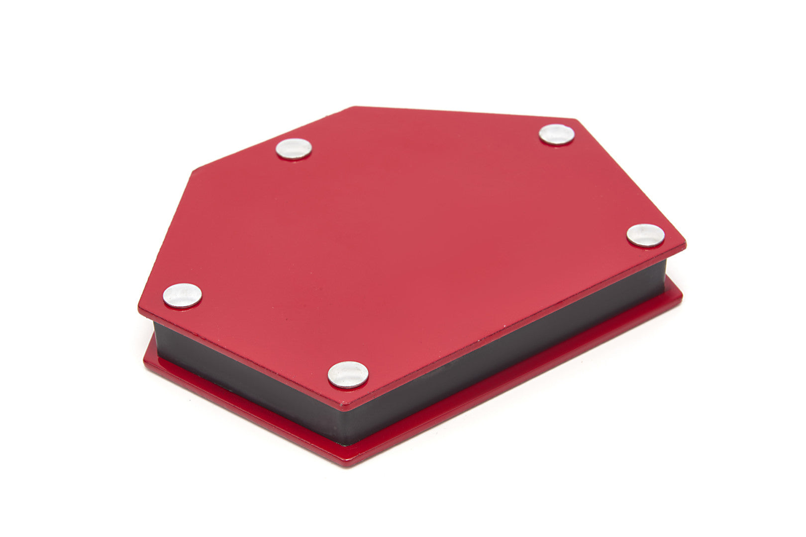 Squadra magnetica per saldatura, rosso, posizionatore supporto angolare calamita, modello 1
