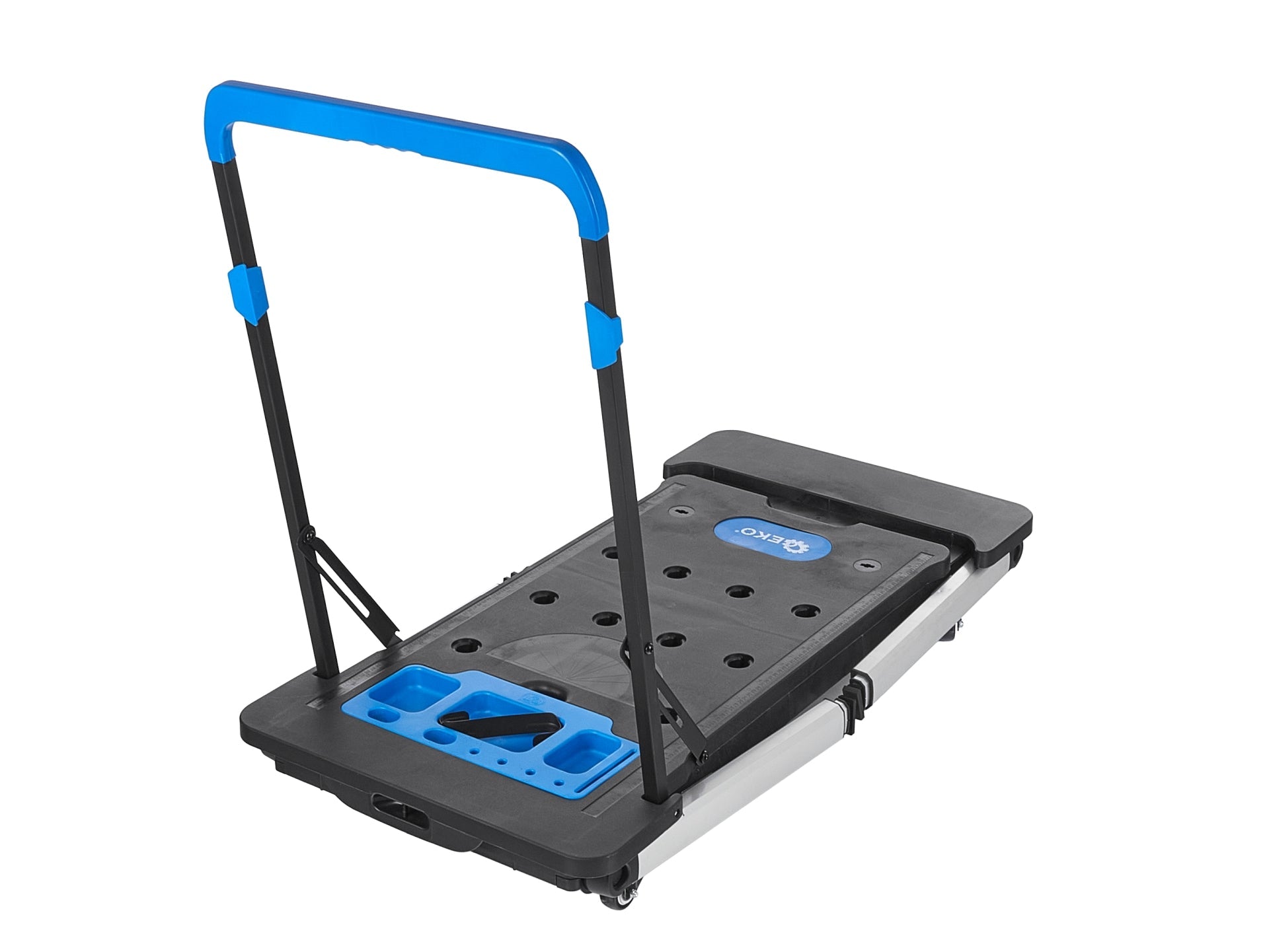 Banco da lavoro pieghevole-tavolo da lavoro portatile-multifunzione 7 in 1 Geko regolabile in altezza-carrello da trasporto con rotelle-carrello a mano per officina garage domestico