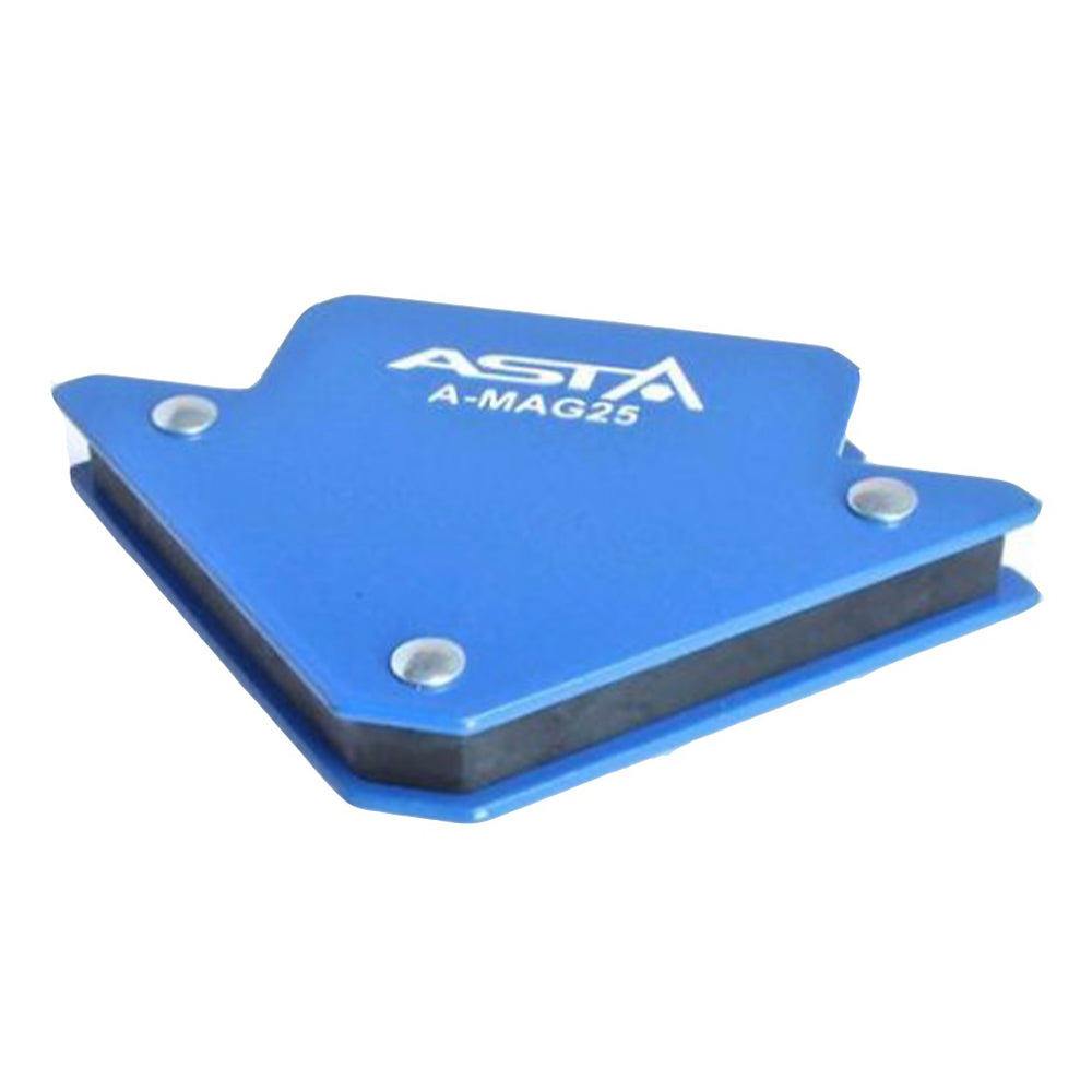 Squadra magnetica per saldatura, rosso, posizionatore supporto angolare calamita, 11 kg Asta