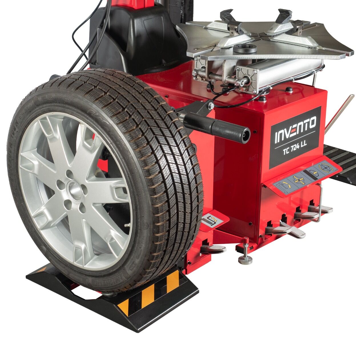 Sollevatore per pneumatici per equilibratrice, dispositivo di sollevamento per macchina equilibratrice, sollevatore pneumatico, sollevatore pneumatici, bilanciatrice-pneumatico, sollevapneumatici, capacità max 70 kg