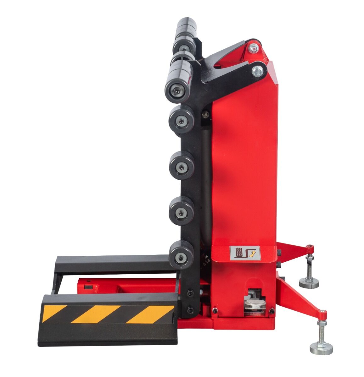 Sollevatore per pneumatici per equilibratrice, dispositivo di sollevamento per macchina equilibratrice, sollevatore pneumatico, sollevatore pneumatici, bilanciatrice-pneumatico, sollevapneumatici, capacità max 70 kg