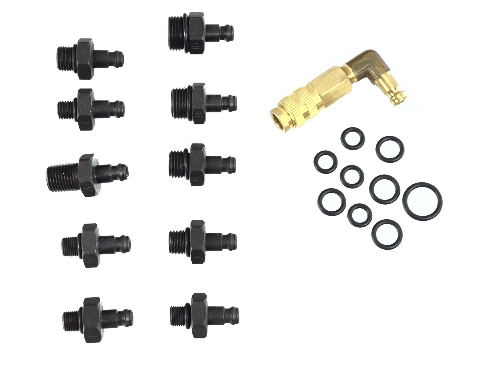 Misuratore pressione olio, tester strumento di misurazione olio, set per test pressione dell'olio, 0 - 10bar (0 - 140psi), modello 2