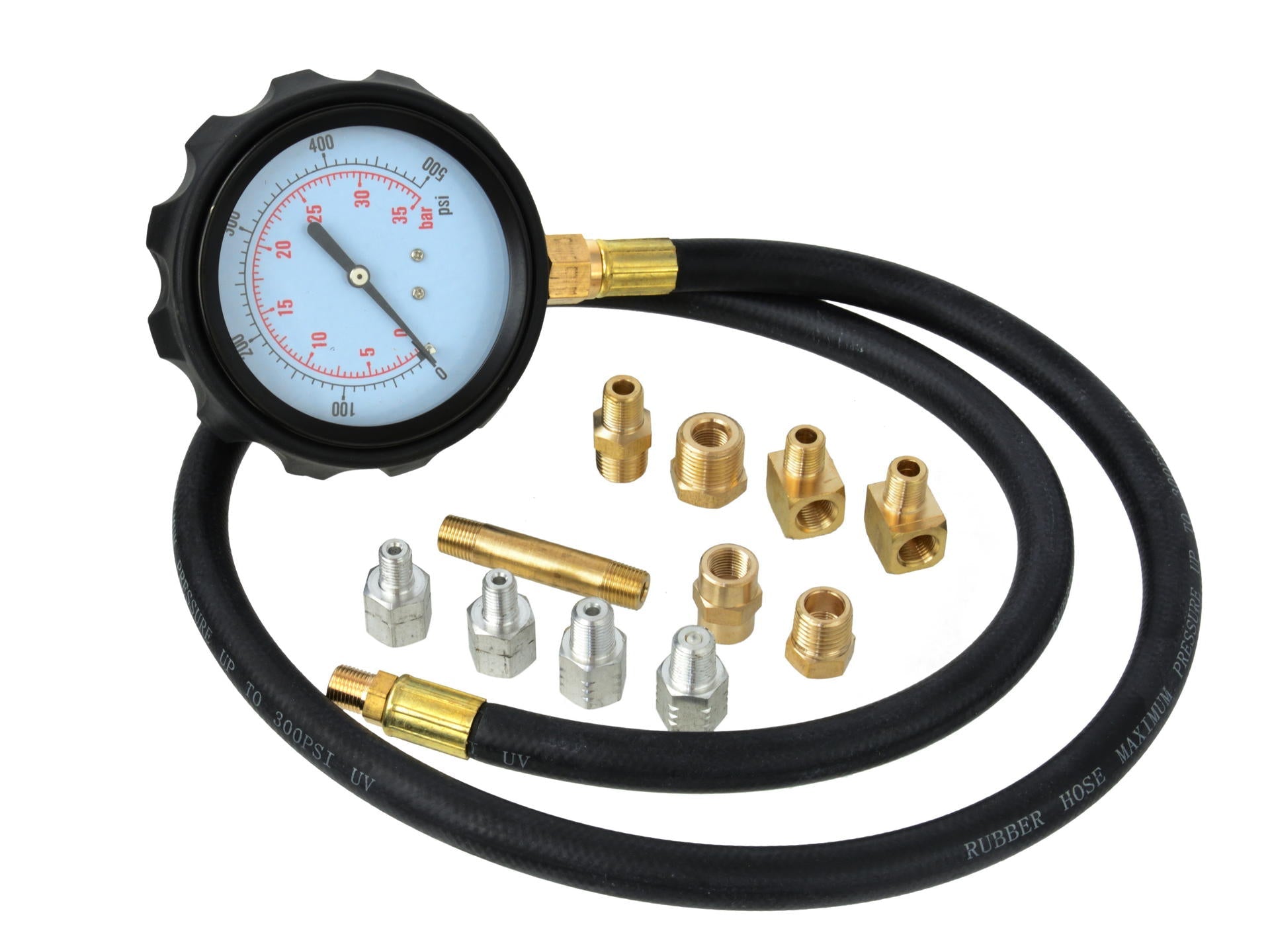 Set di strumenti diagnostici del tester di pressione dell'olio del cilindro del motore, prova pressione olio