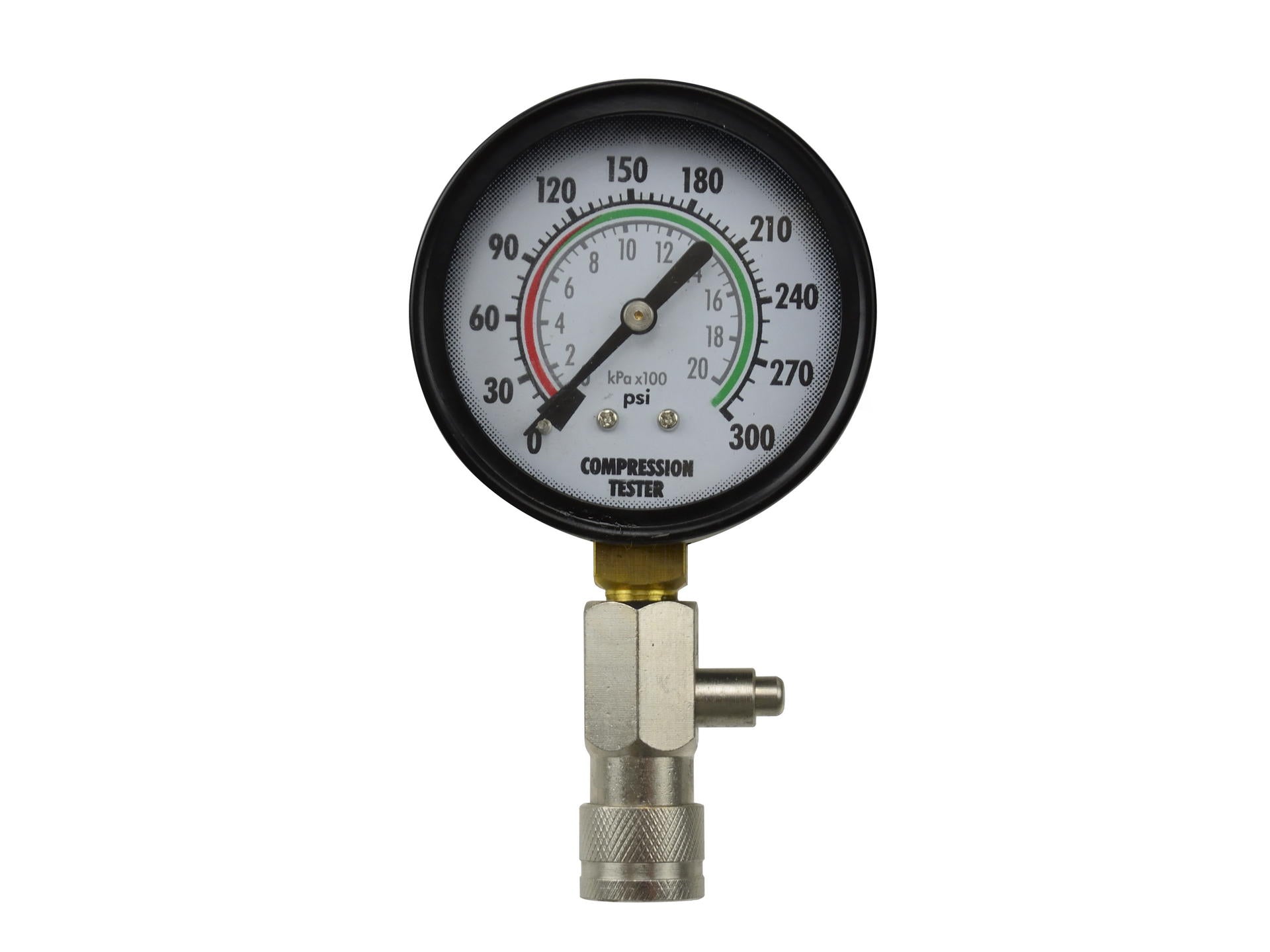 Tester di compressione, kit manometro pressione per motori benzina 0-20 bar con 2 adattatori m14 m18 per auto e moto