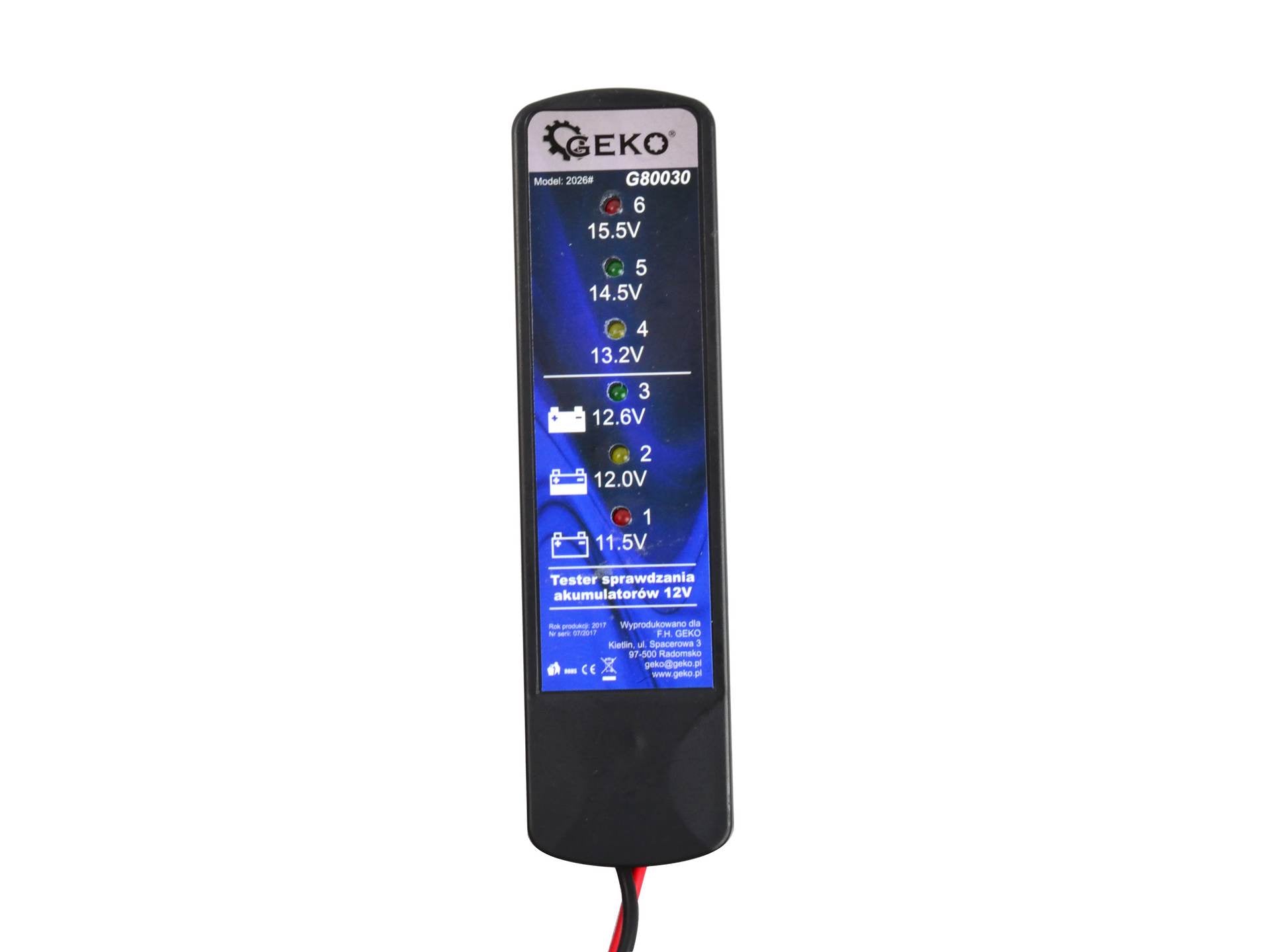 Tester per batteria da 12 v