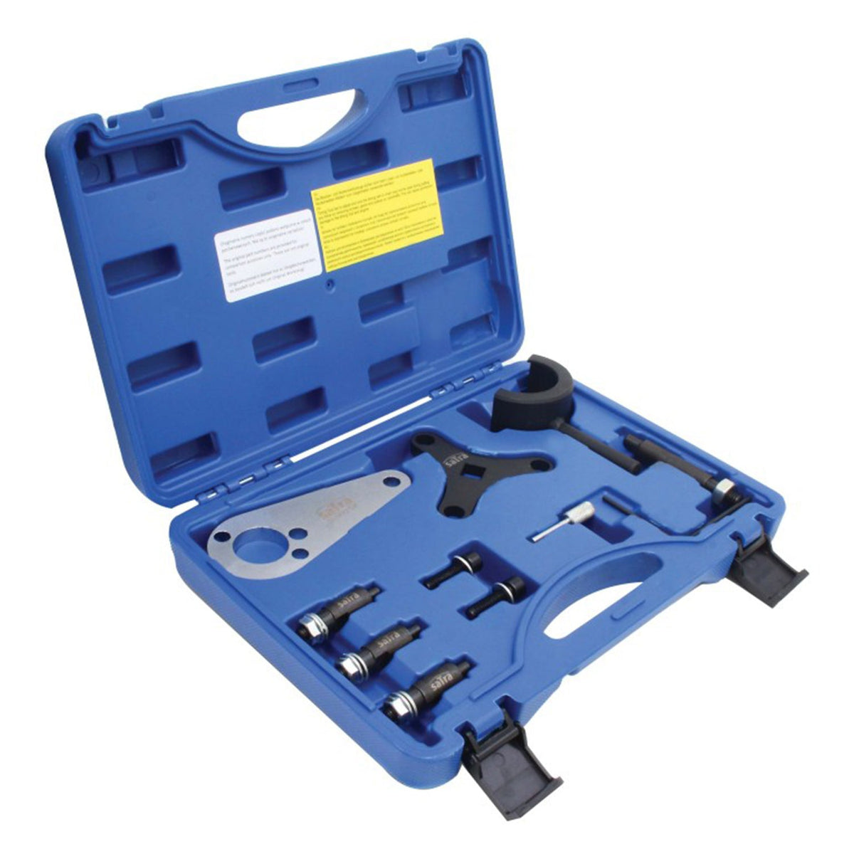 Kit-set messa in fase motori, attrezzi per il bloccaggio della cinghia di distribuzione dell'albero a camme del motore, compatibile con Kia Hyundai 1.6 crdi