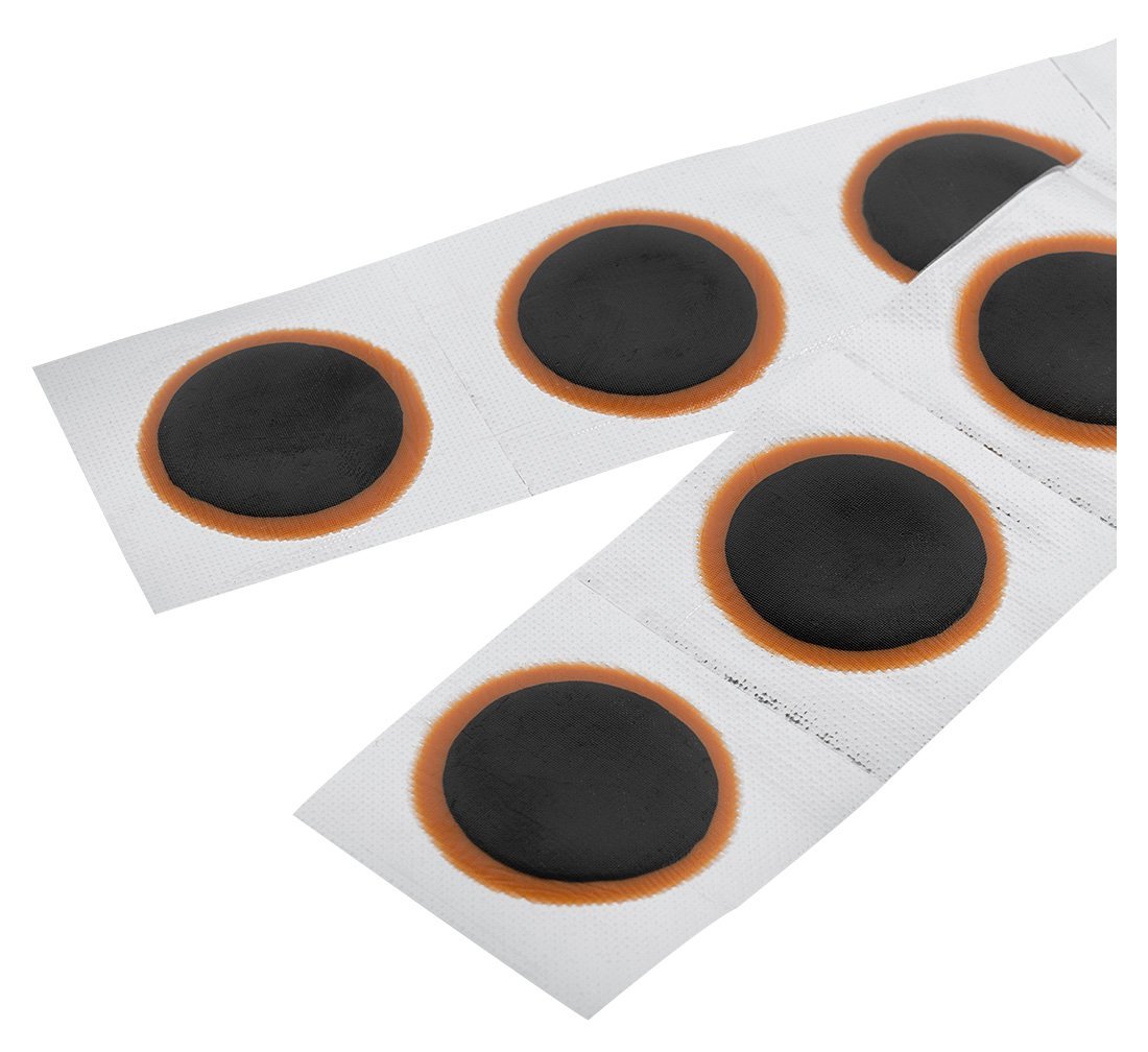 Toppe di riparazione pneumatici e vulcanizzazione 30mm 36 pezzi