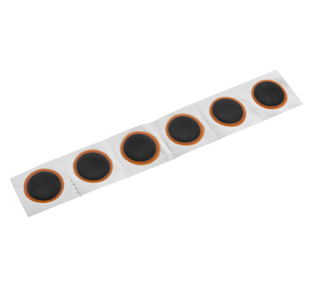 Toppe di riparazione pneumatici e vulcanizzazione 30mm 36 pezzi